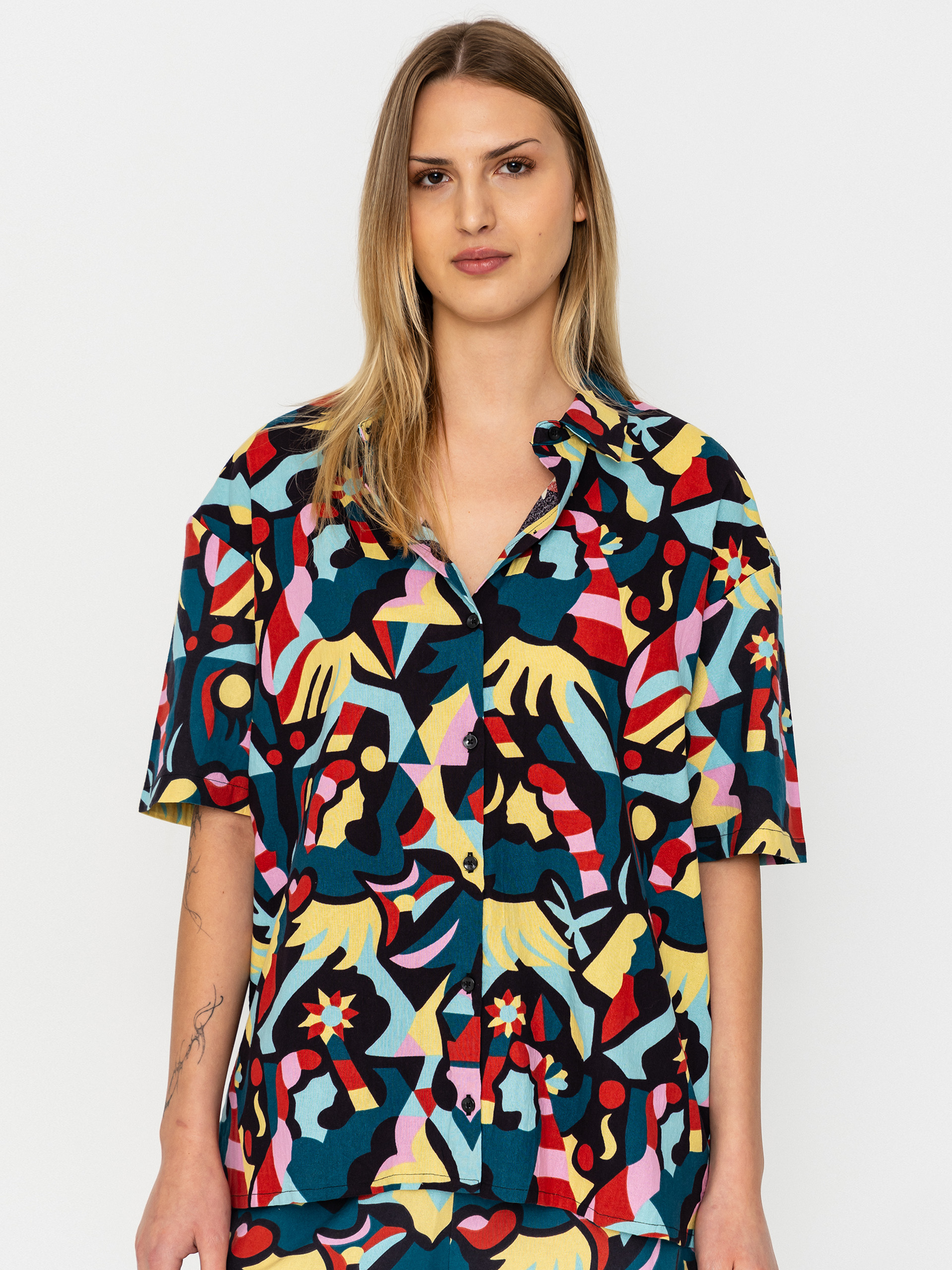 Сорочка Volcom Fa Bruno Lucas Shirt Wmn (multi)