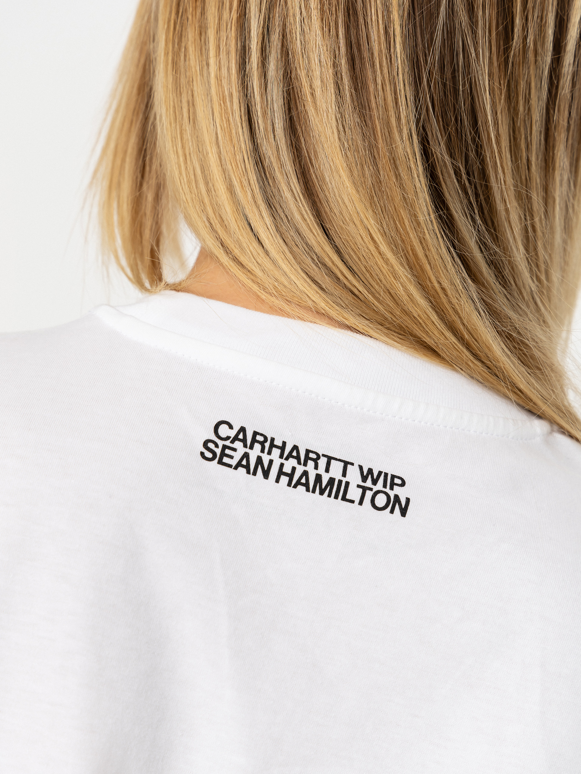 Футболка Carhartt WIP Sean Hamilton Wmn (white)