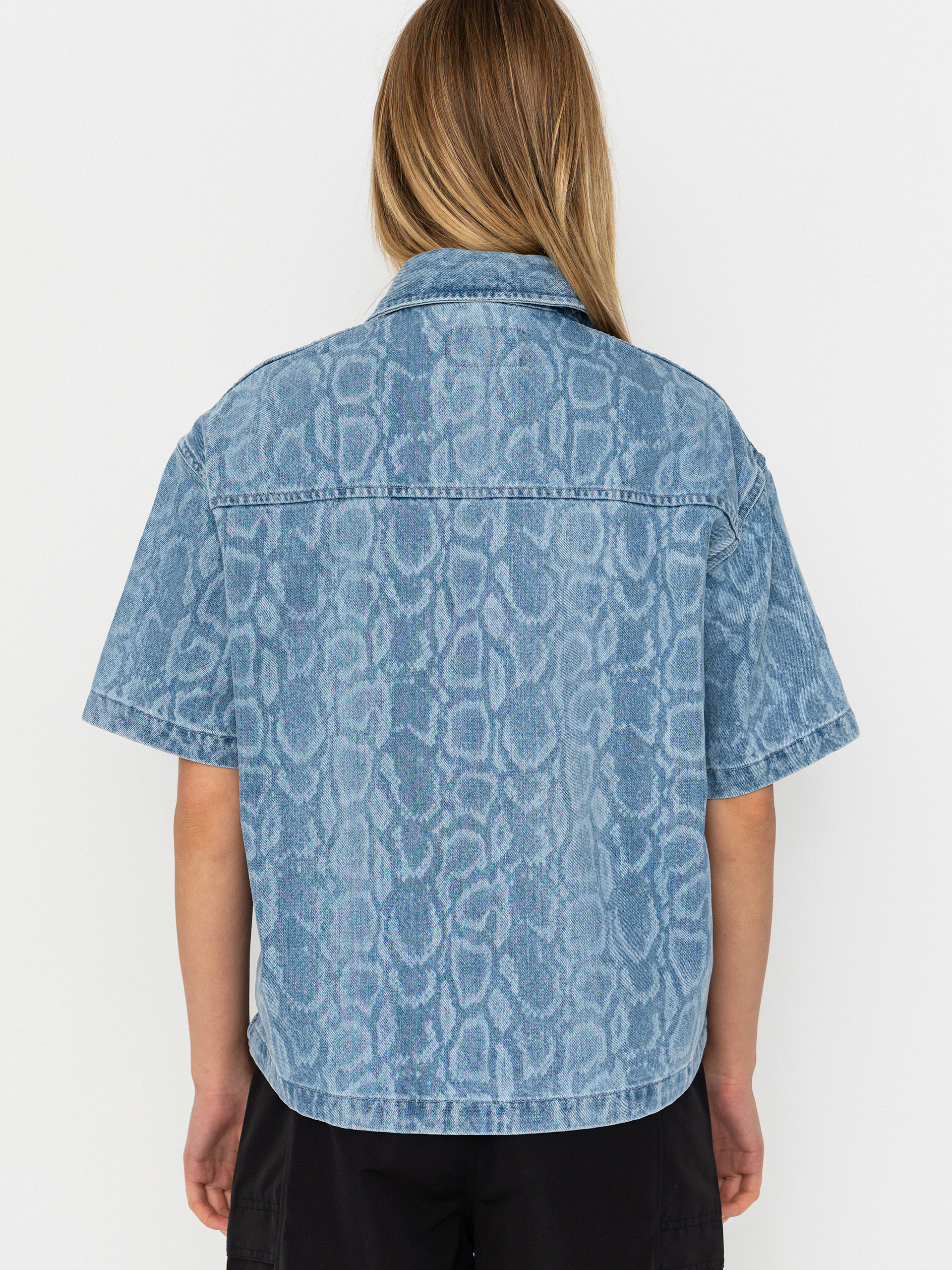 Сорочка Carhartt WIP Snake Lovilia Wmn (snake camo blue)