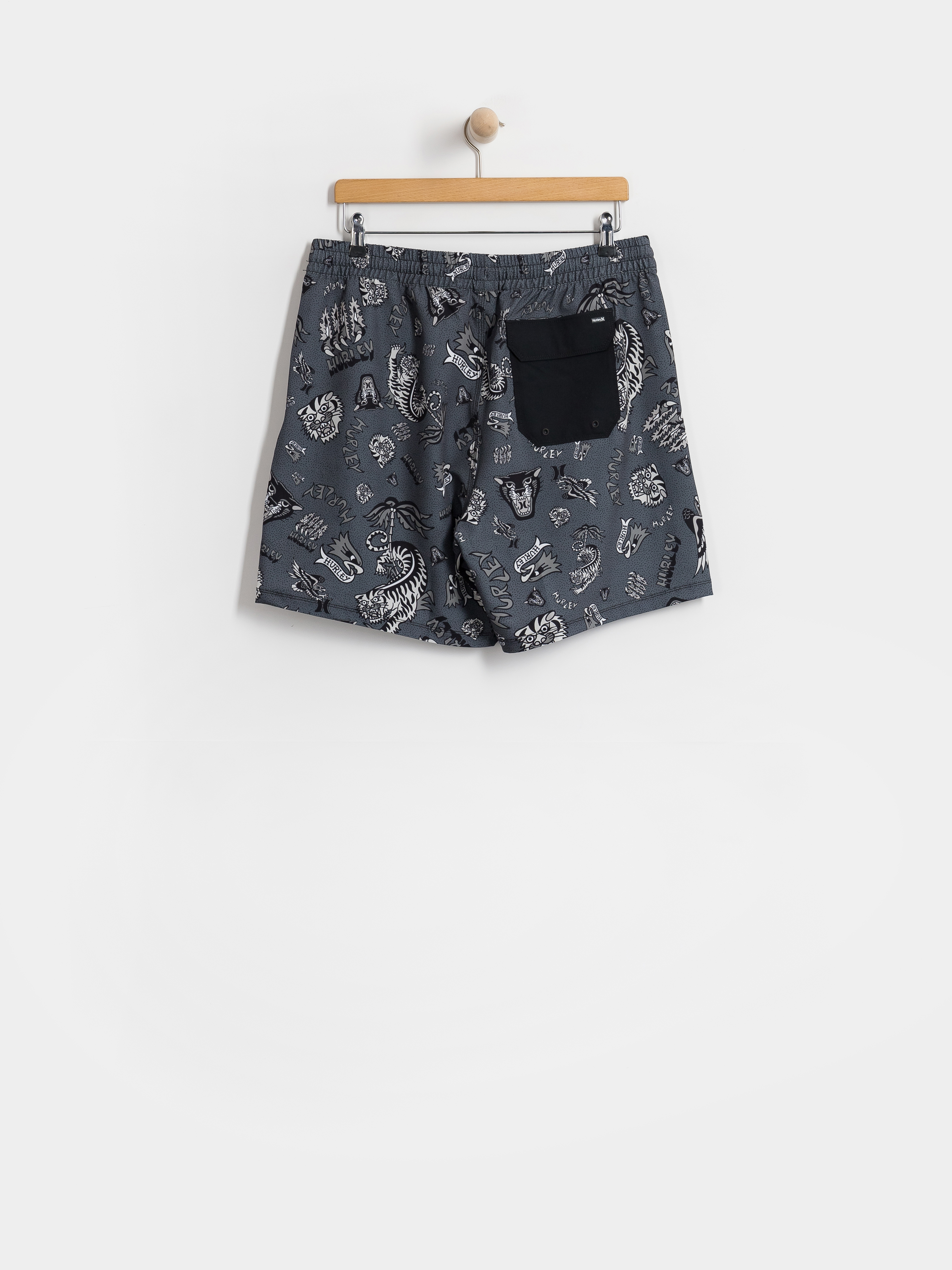 Шорти Hurley Volley Flex Art (black)