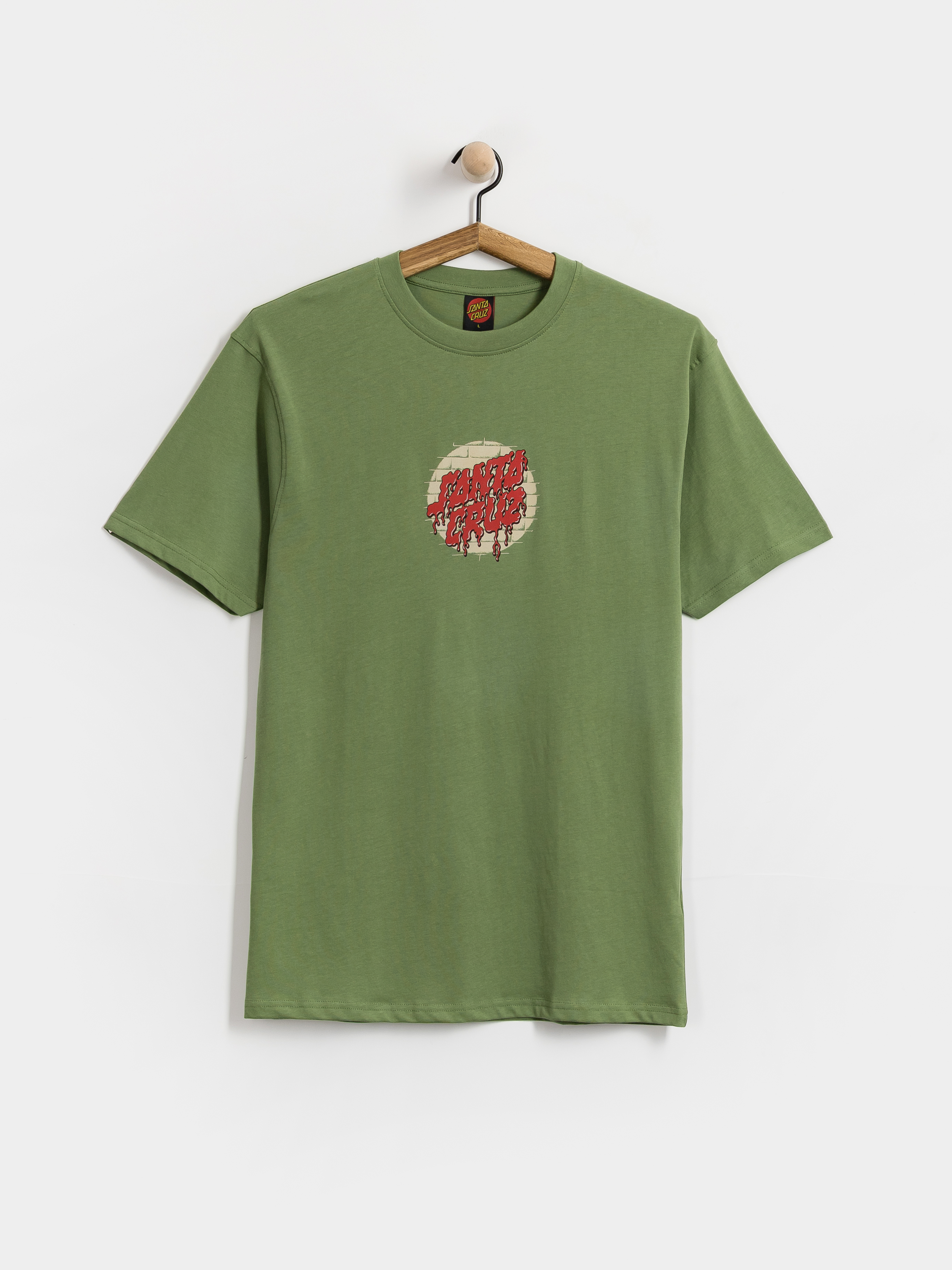 Футболка Santa Cruz Delfino Spotlight Fnt (dill green)