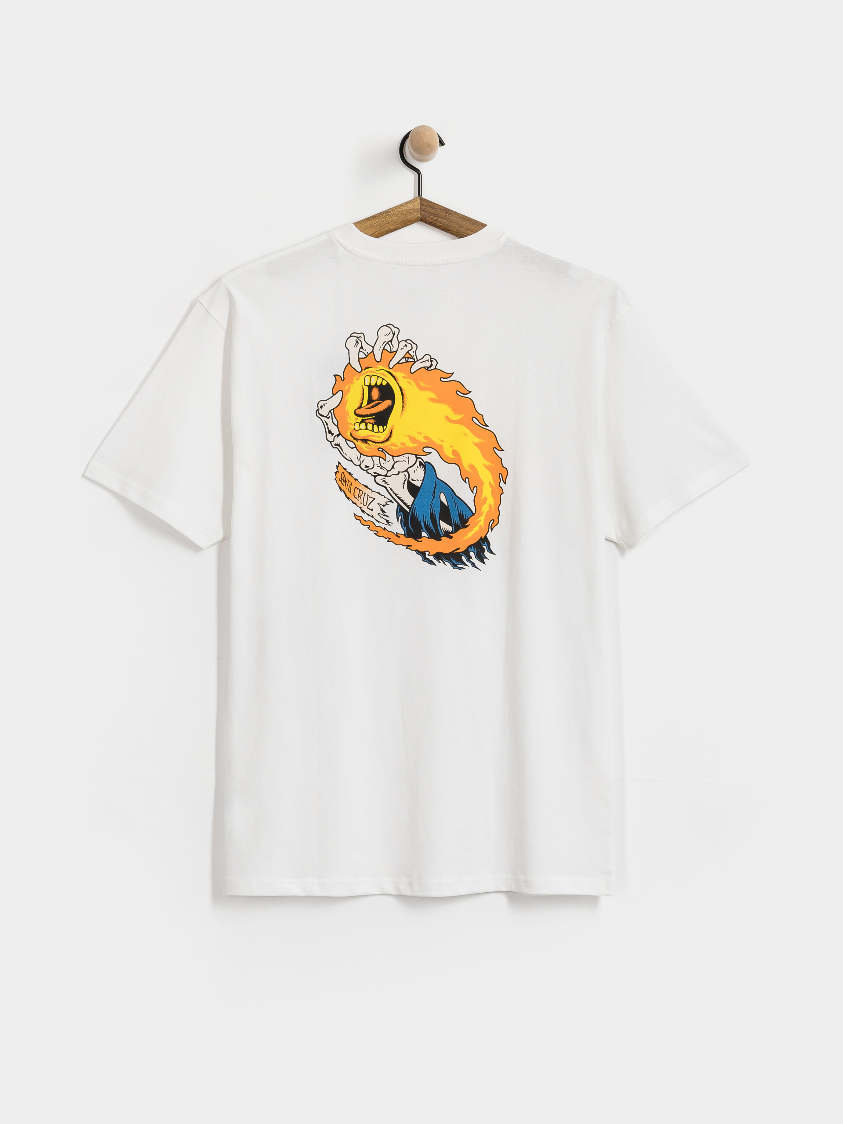 Футболка Santa Cruz O'Brien Scream Reaper (white)