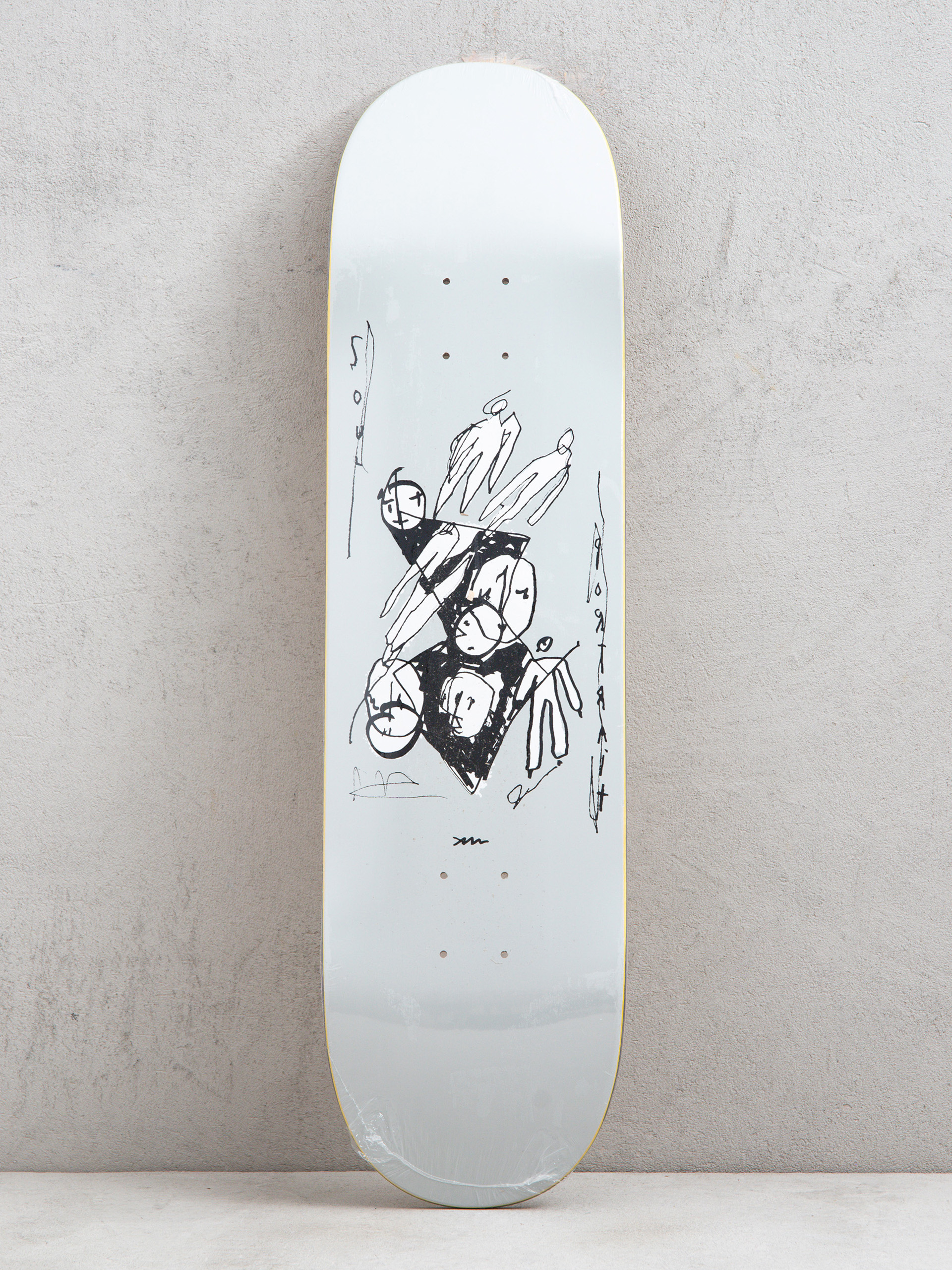 Декa Polar Skate Team Alv Soul Portrait (grey)