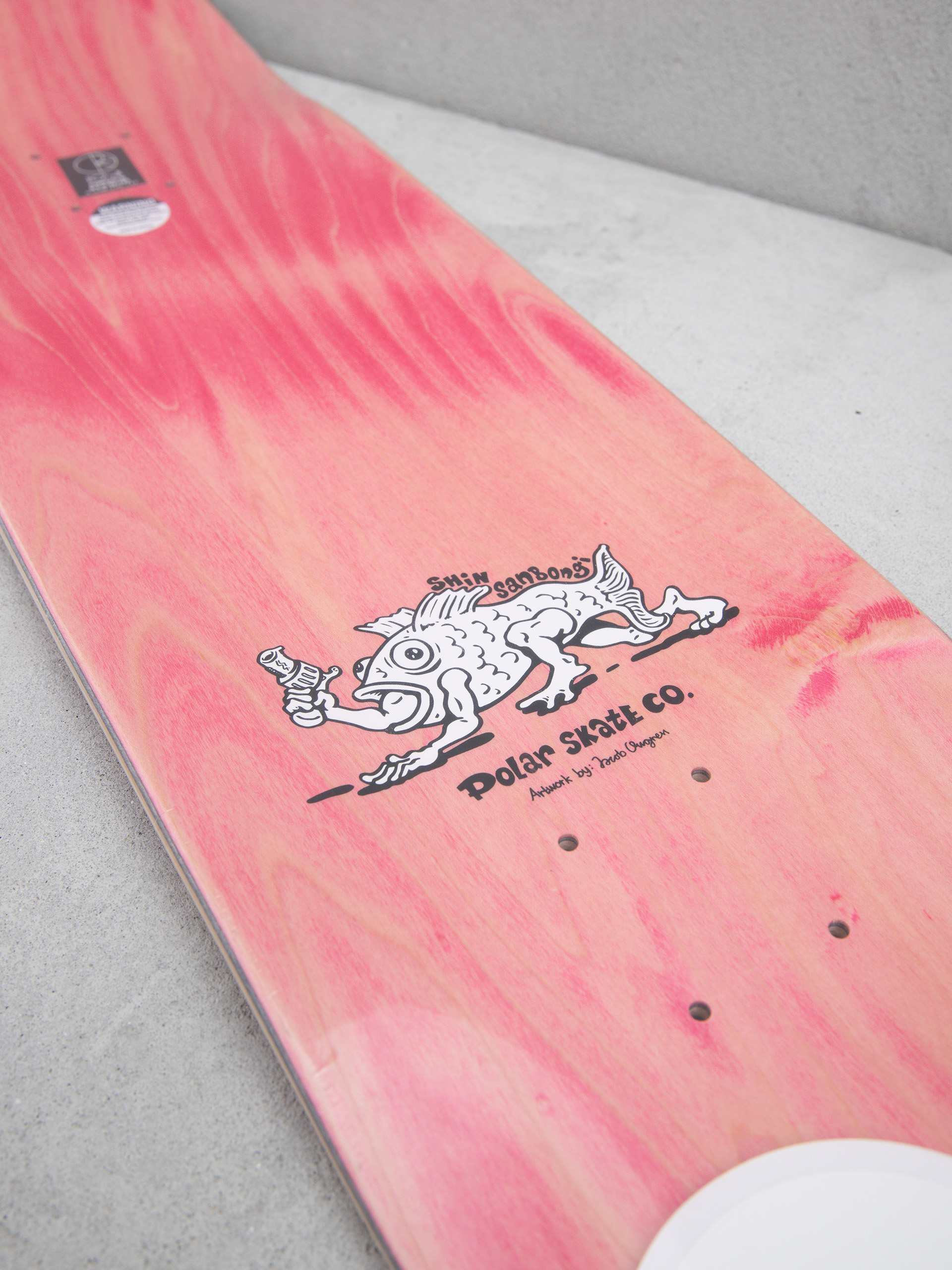 Декa Polar Skate Shin Sanbongi Bongi Boy (pink)