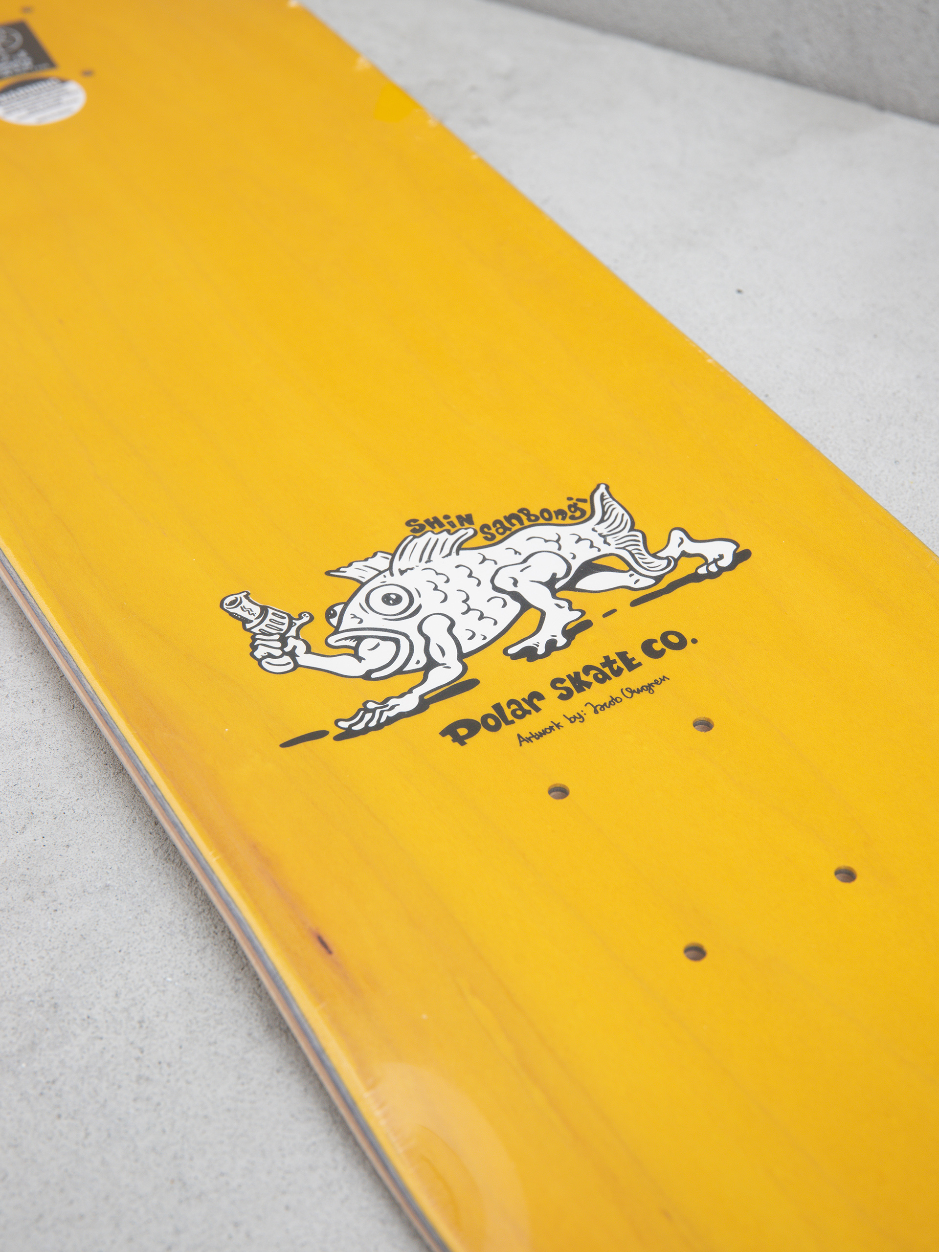 Декa Polar Skate Shin Sanbongi Bongi Boy (yellow)