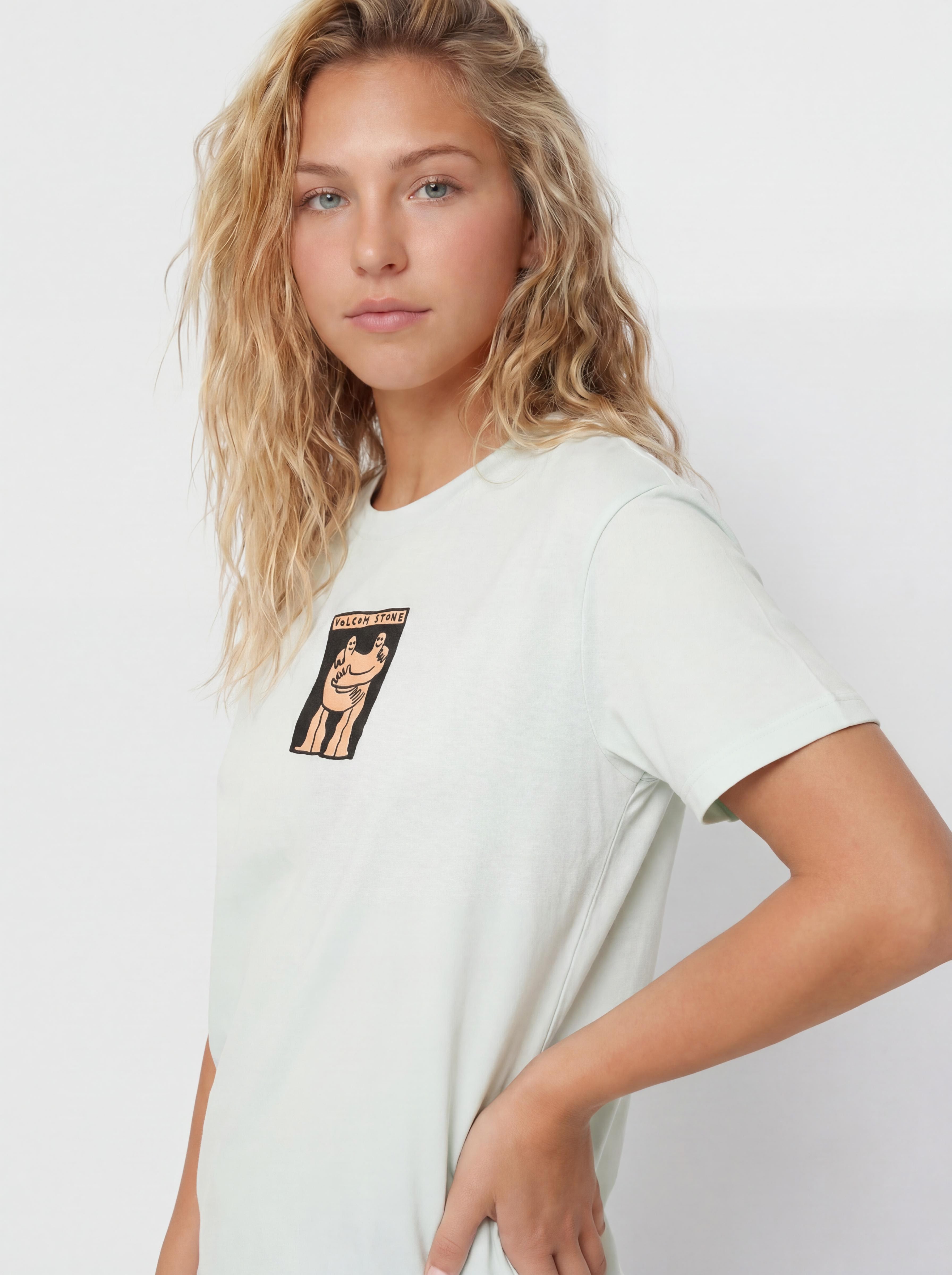 Футболка Volcom Downtown Wmn (cloud blue)