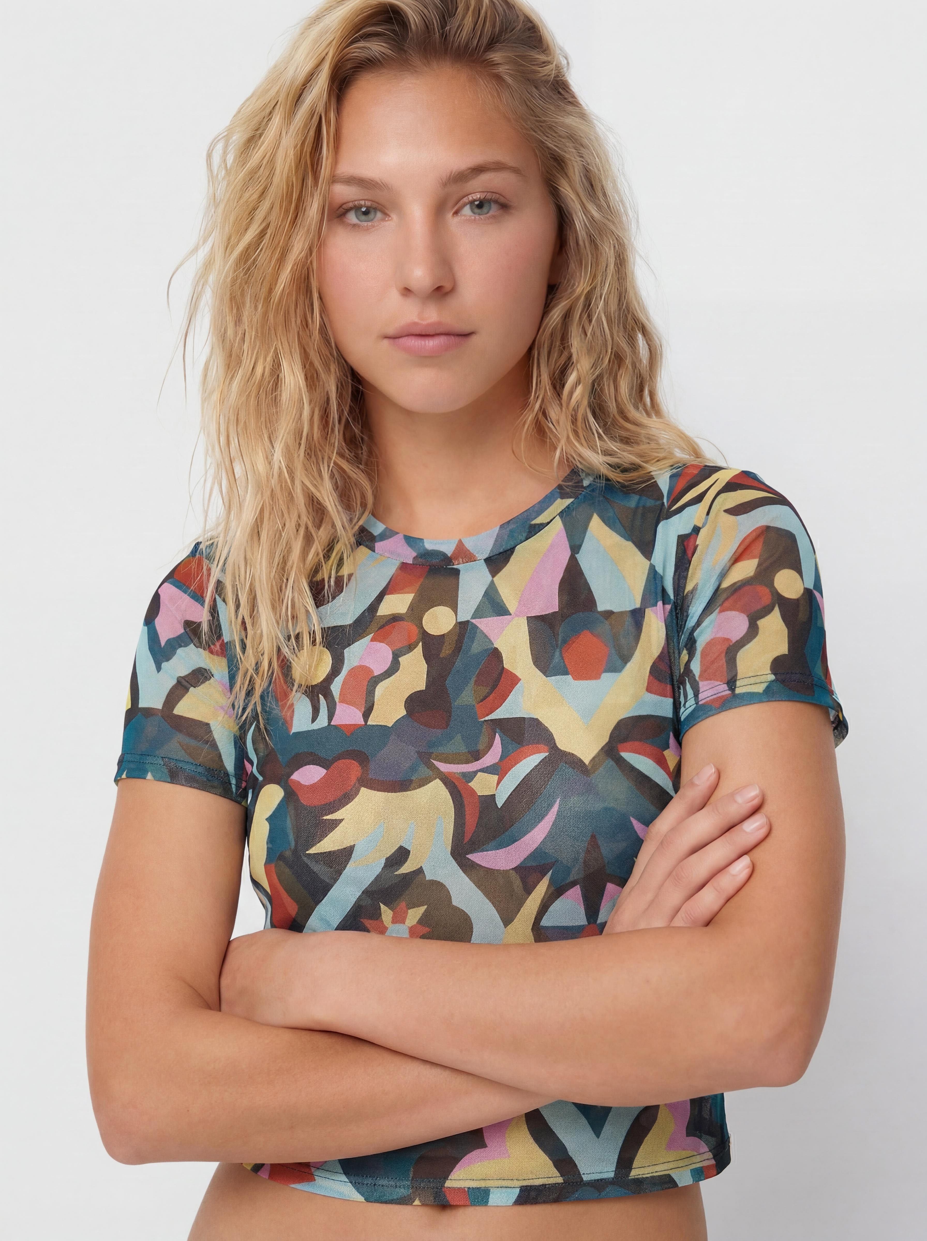 Футболка Volcom Fa Bruno Lucas Knit Mesh Wmn