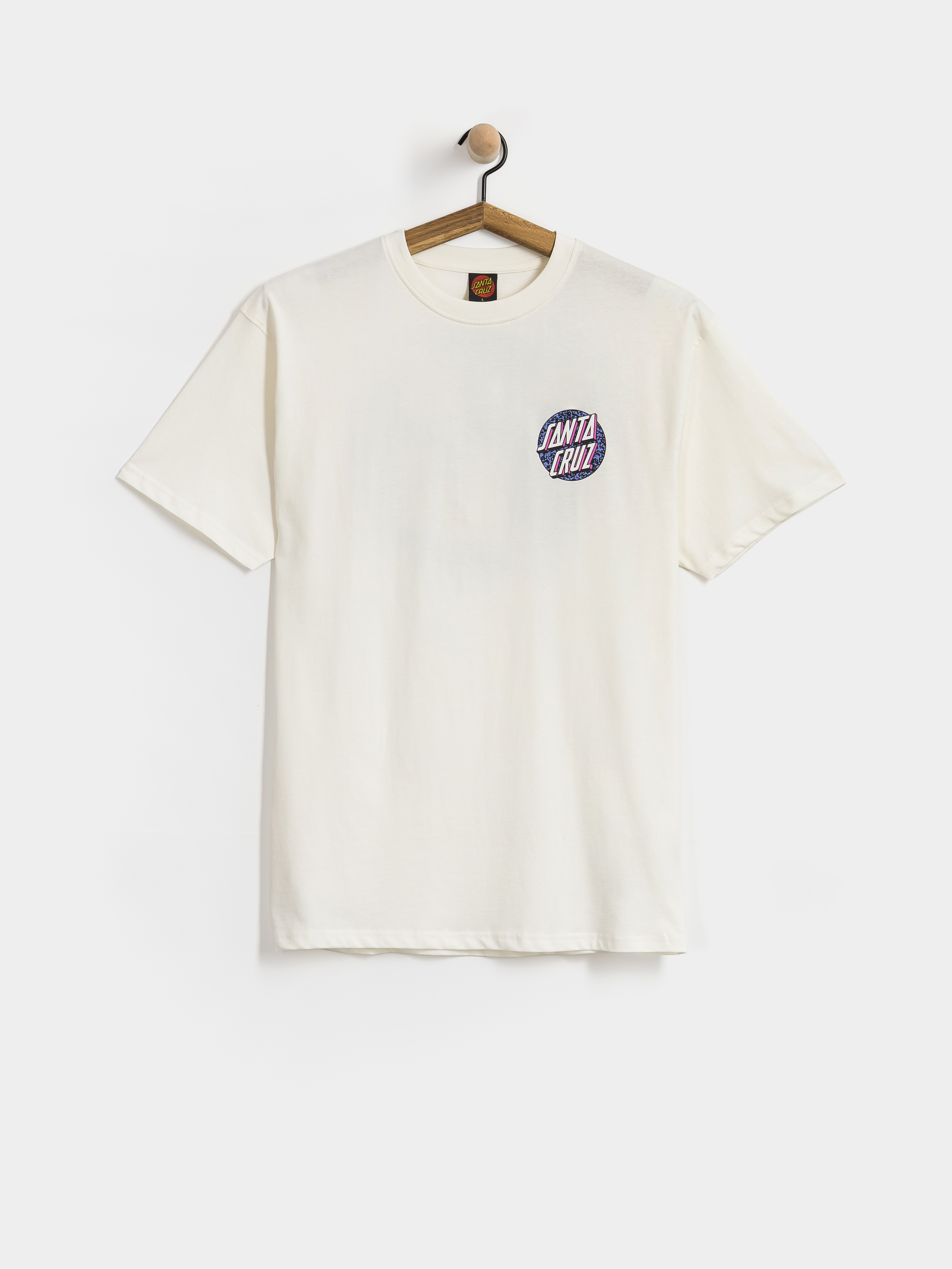 Футболка Santa Cruz Control Dot (unbleached cotton)