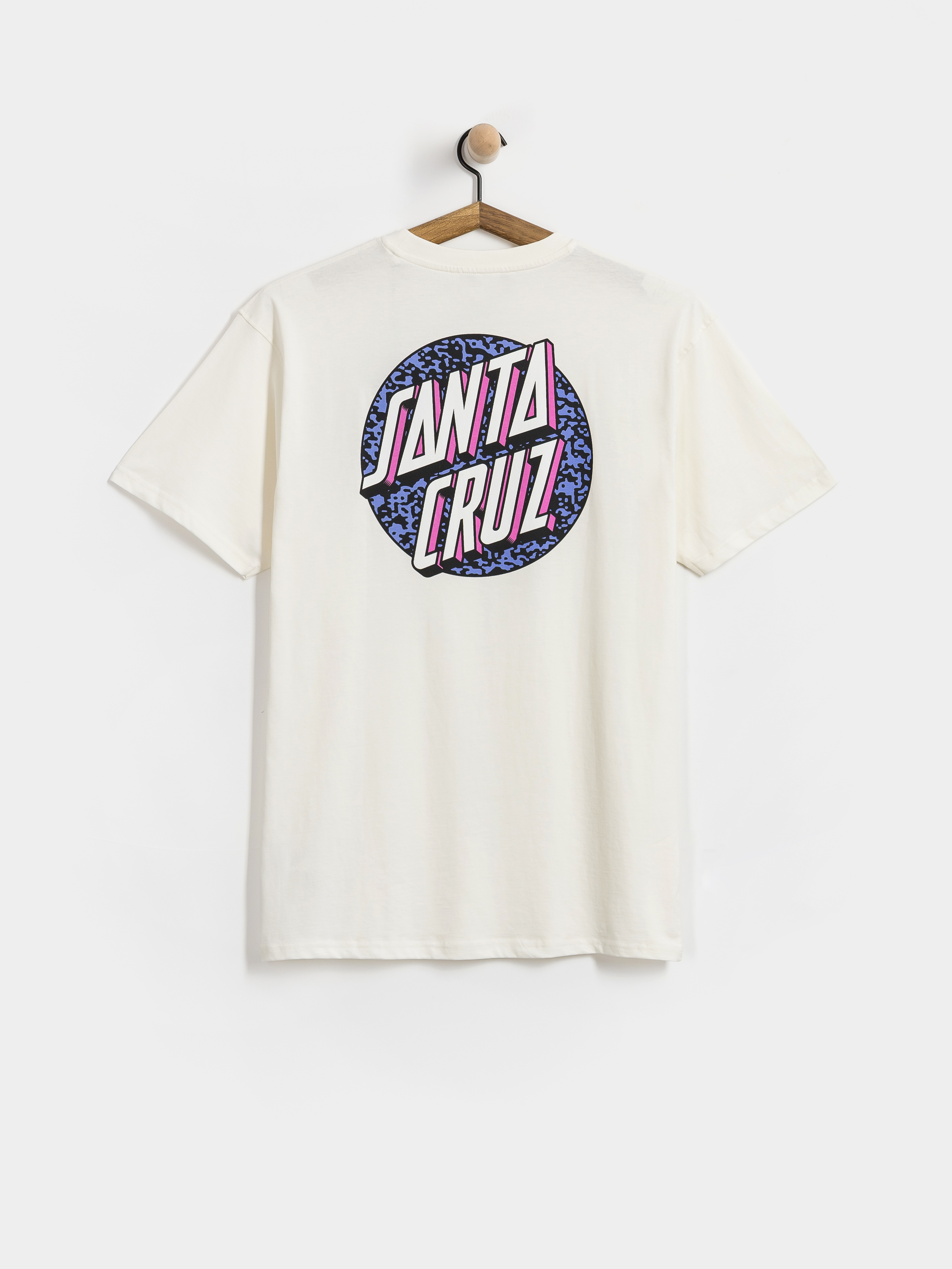 Футболка Santa Cruz Control Dot (unbleached cotton)