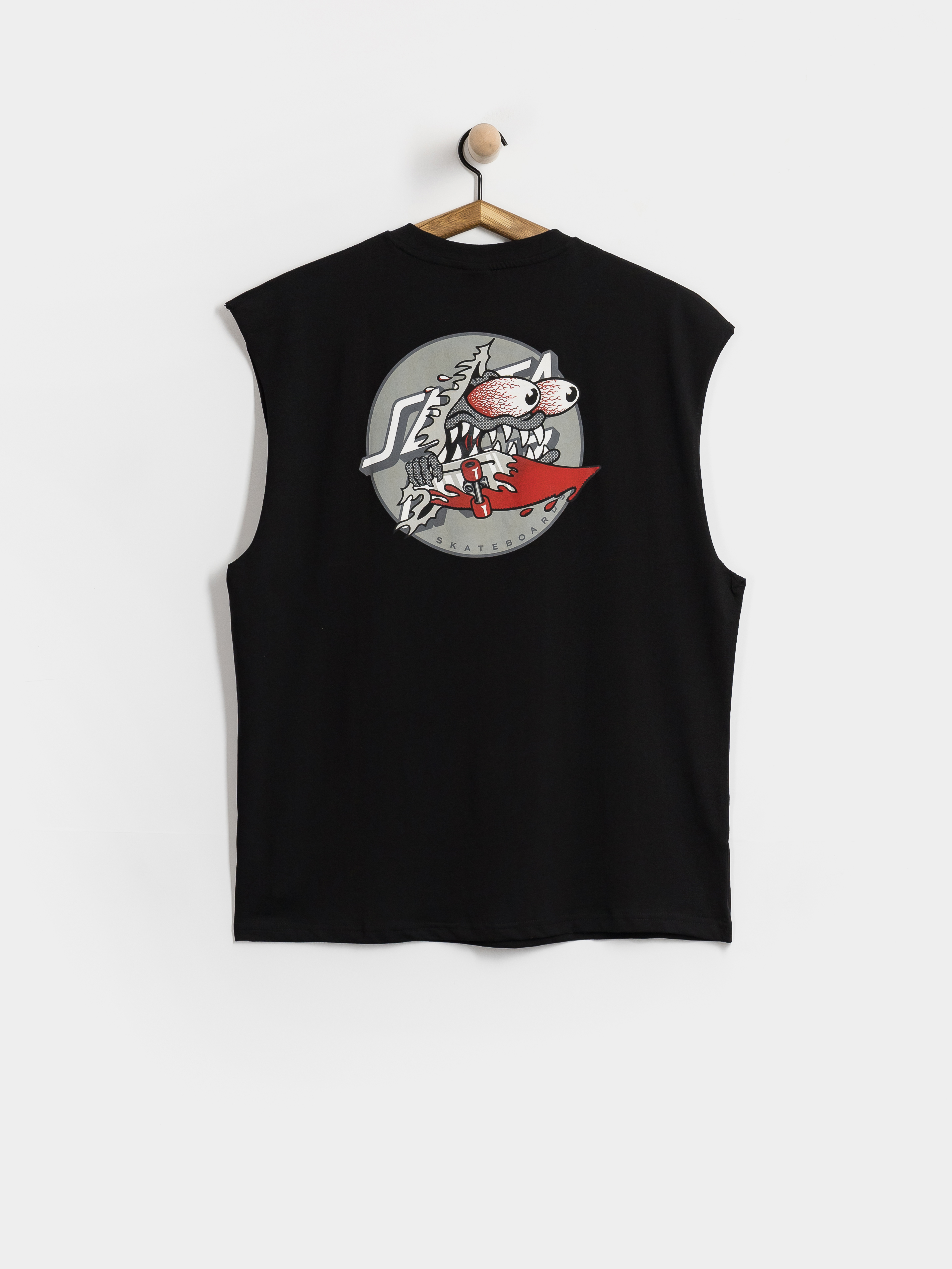  Футболка Santa Cruz Meek Slashed Dot Vest (black)