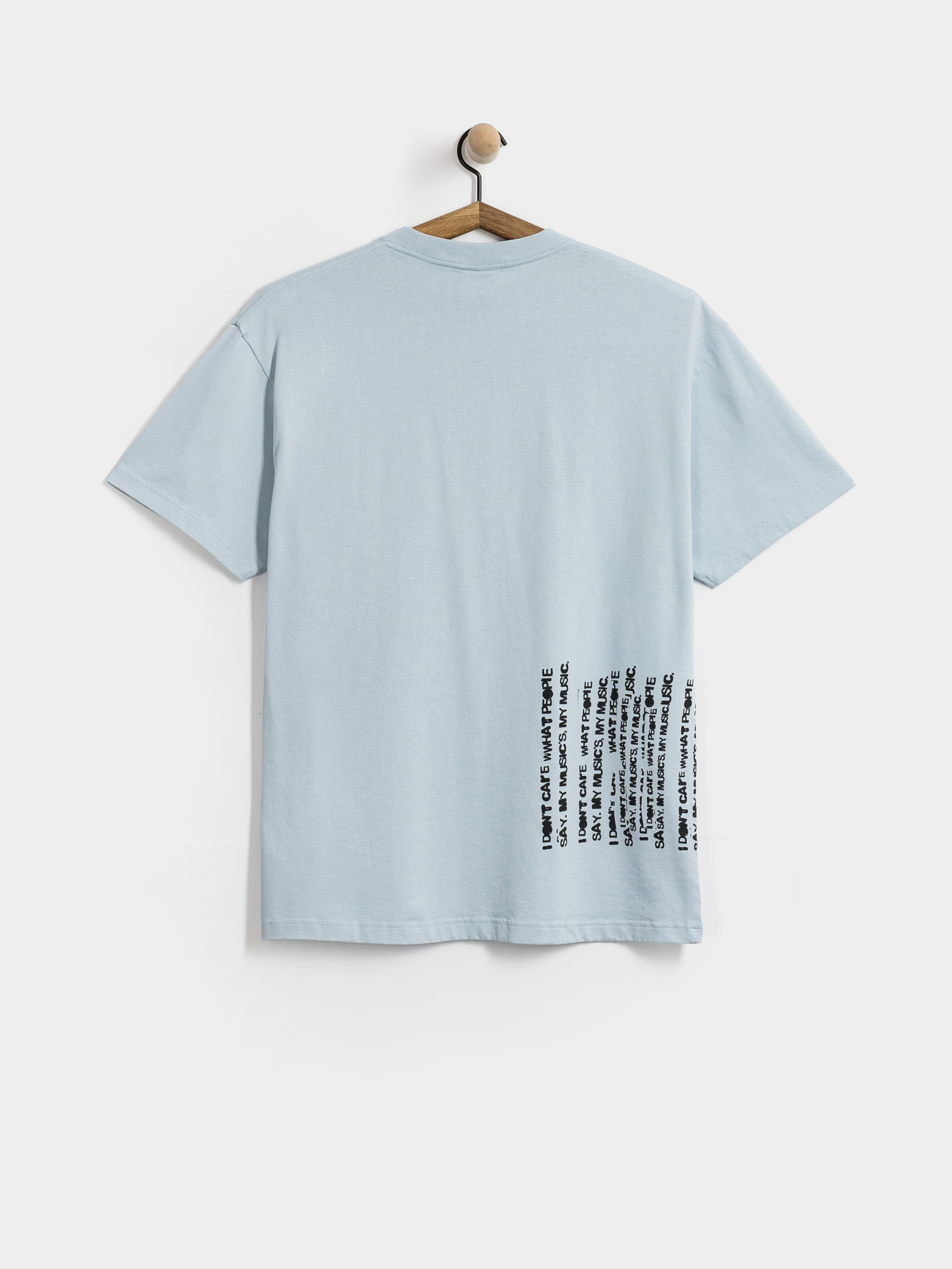 Футболка Polar Skate My Music (light blue)