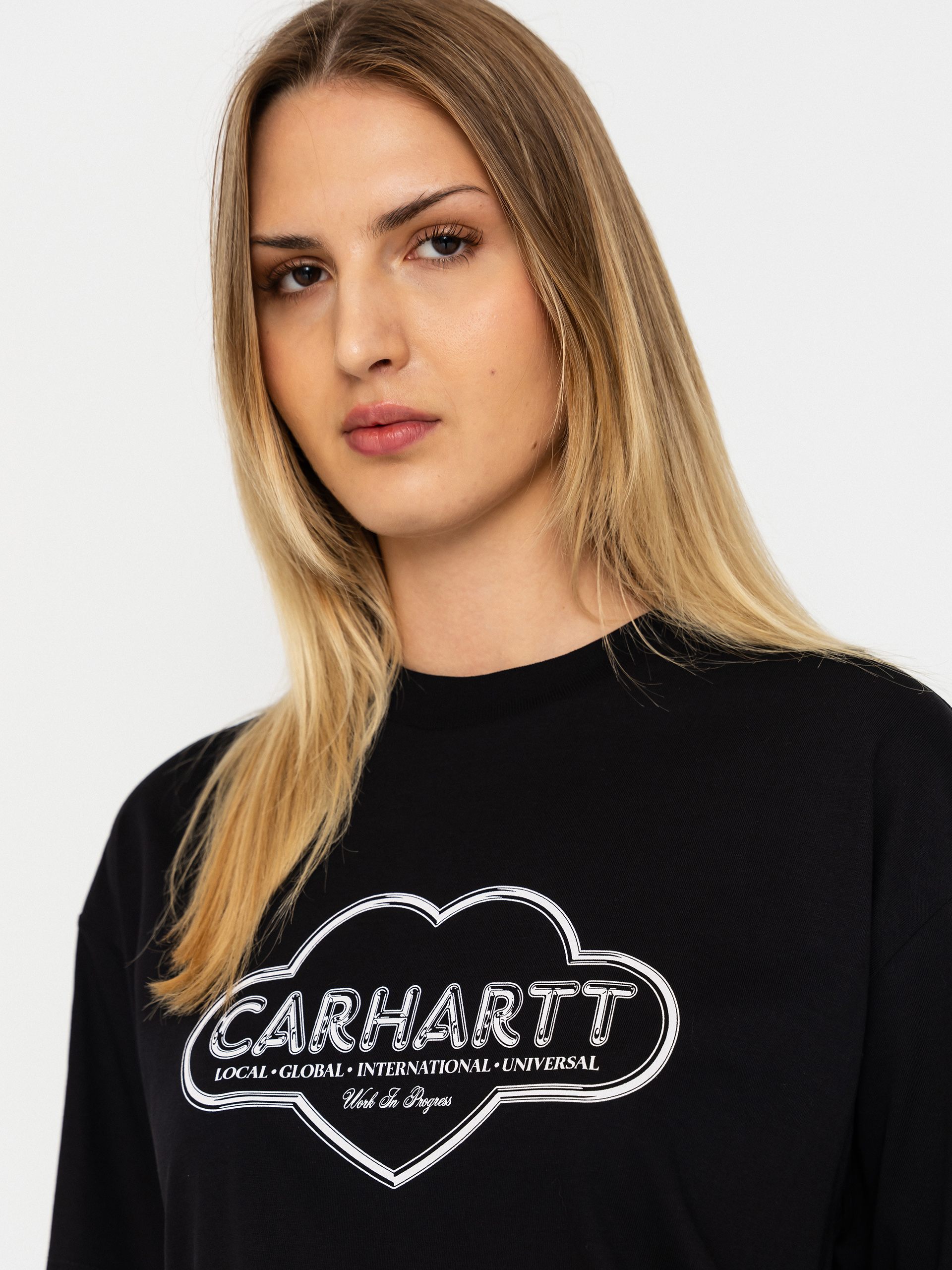 Футболка Carhartt WIP Cloud Heart Wmn (black)