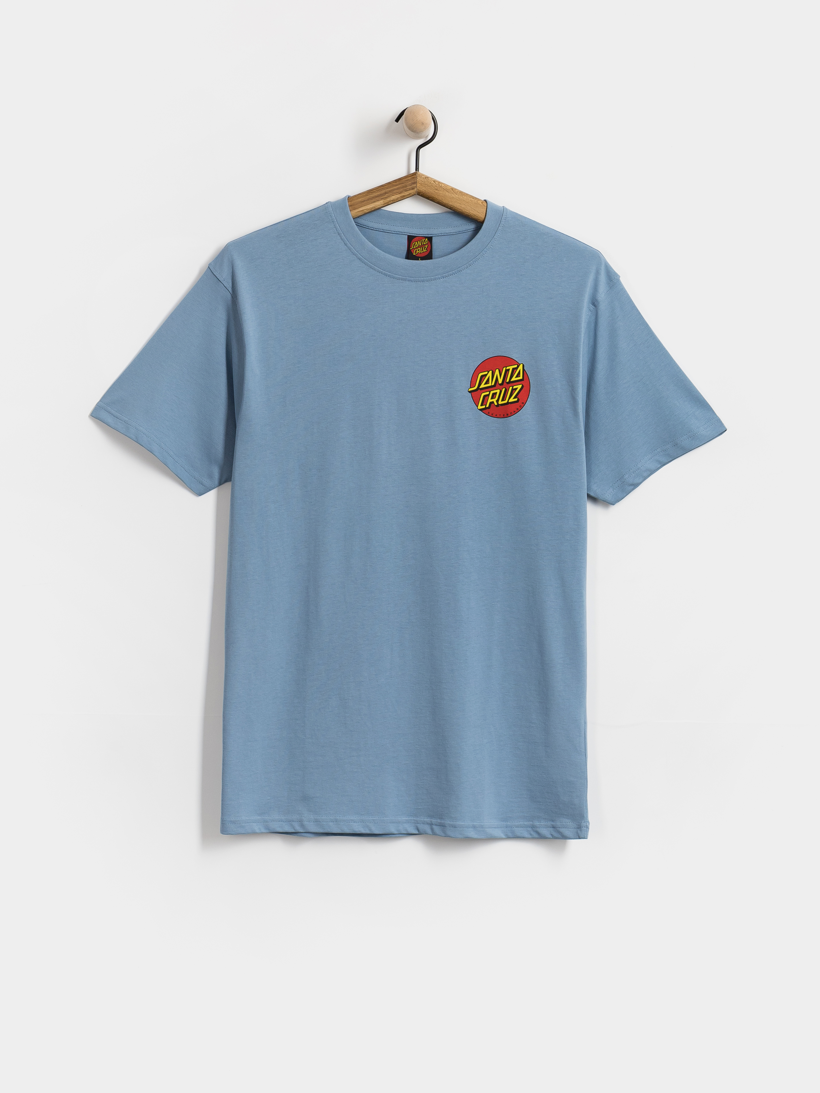 Футболка Santa Cruz Classic Dot Chest (faded denim)