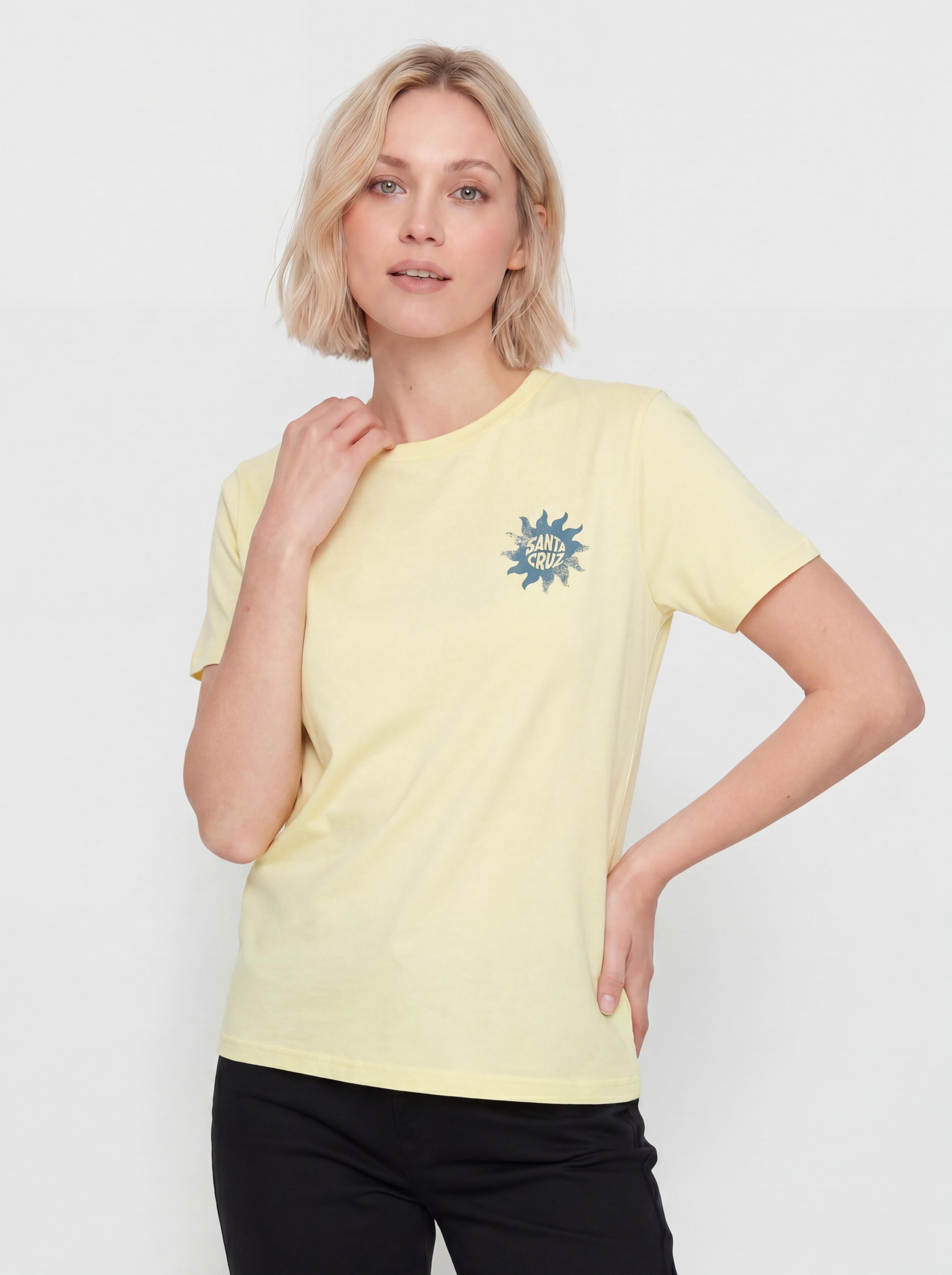Футболка Santa Cruz Sun Daze Wmn (celestial yellow)