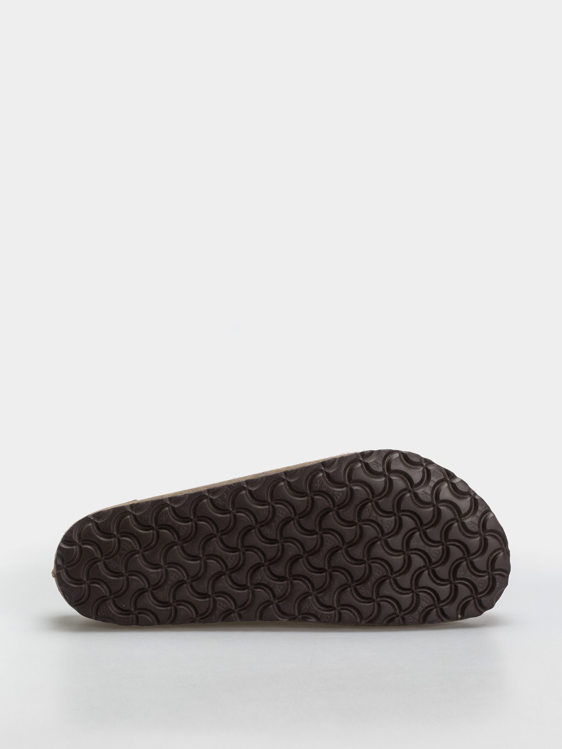 Шльопанці Birkenstock Naples Wrapped Suede Leather Regular (taupe)