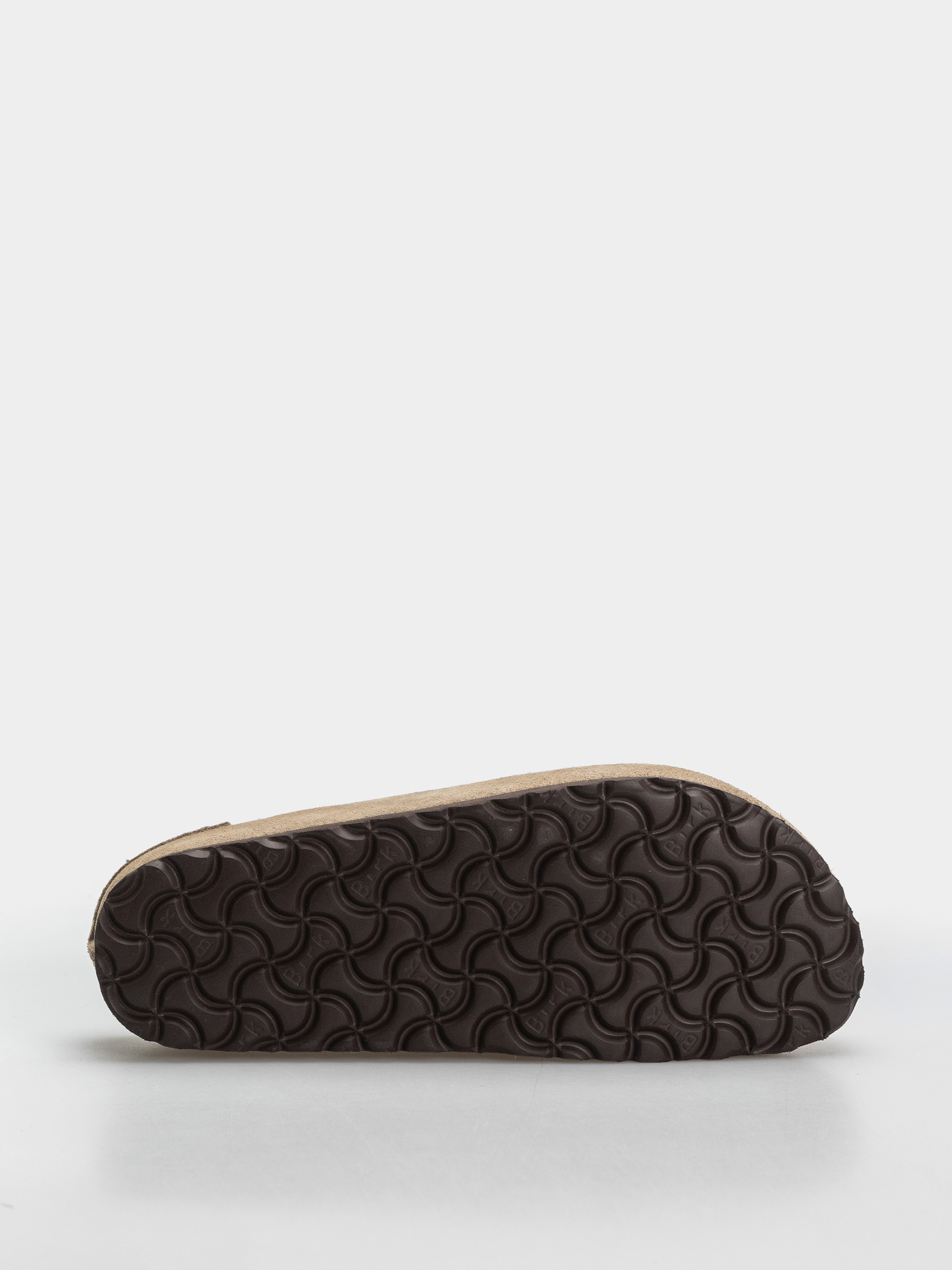 Шльопанці Birkenstock Naples Wrapped Suede Leather Narrow (taupe)