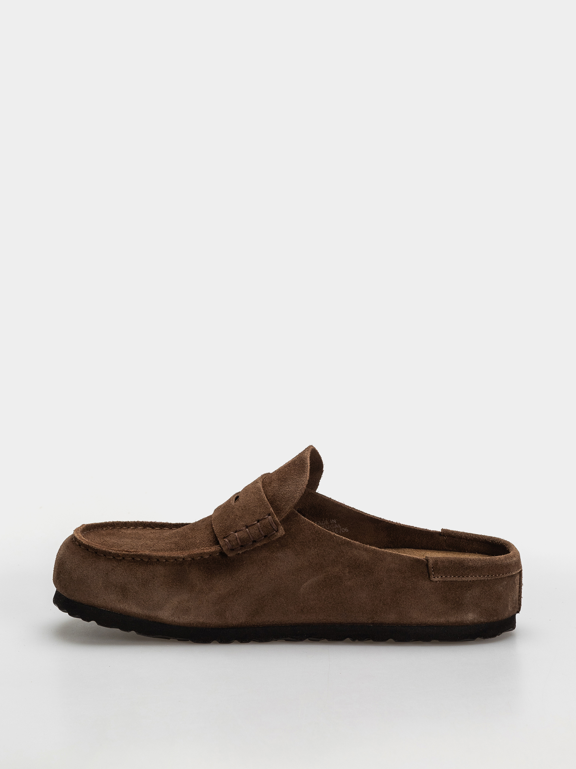 Шльопанці Birkenstock Naples Wrapped Suede Leather Regular (carafe)