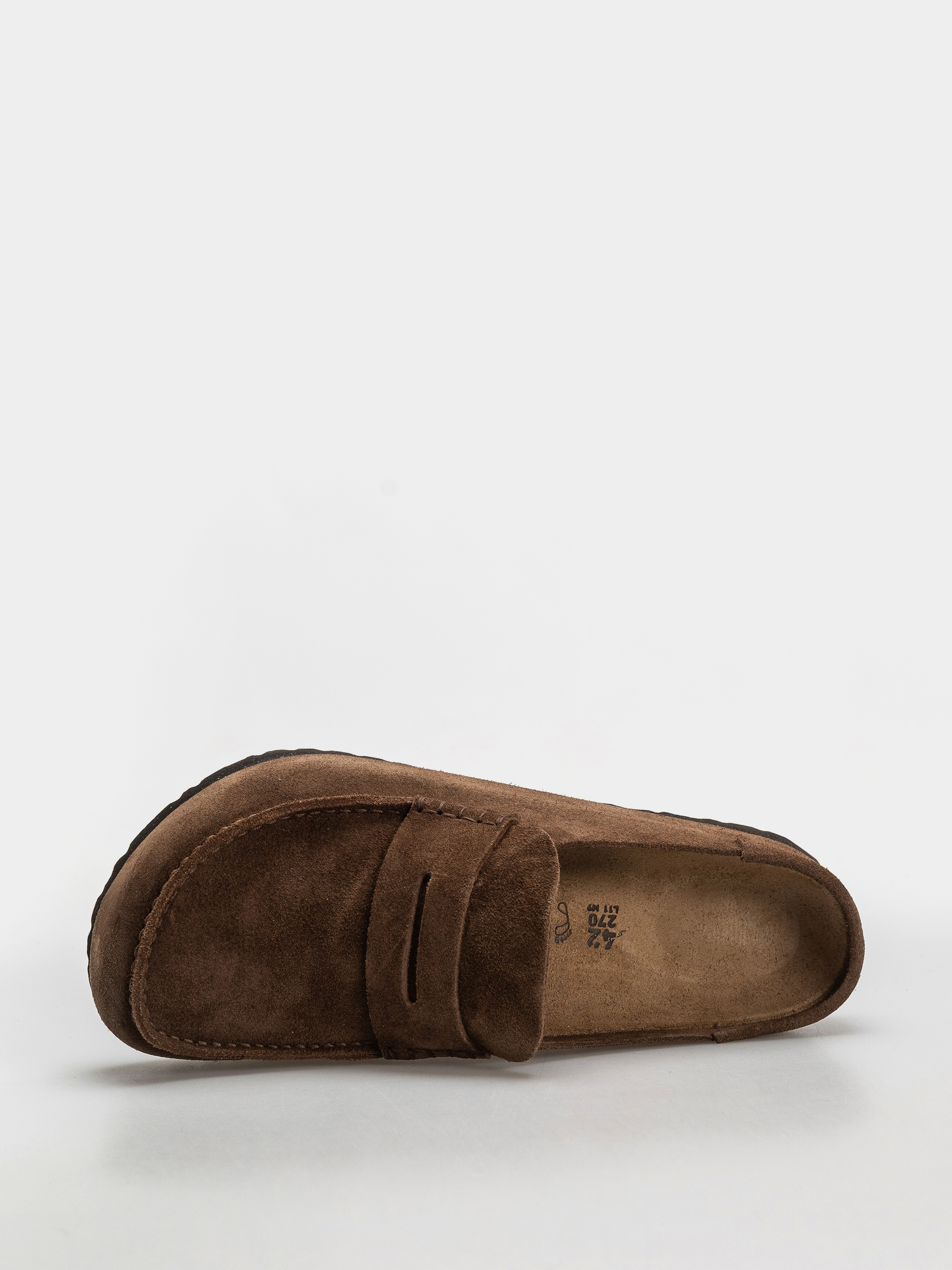 Шльопанці Birkenstock Naples Wrapped Suede Leather Regular (carafe)