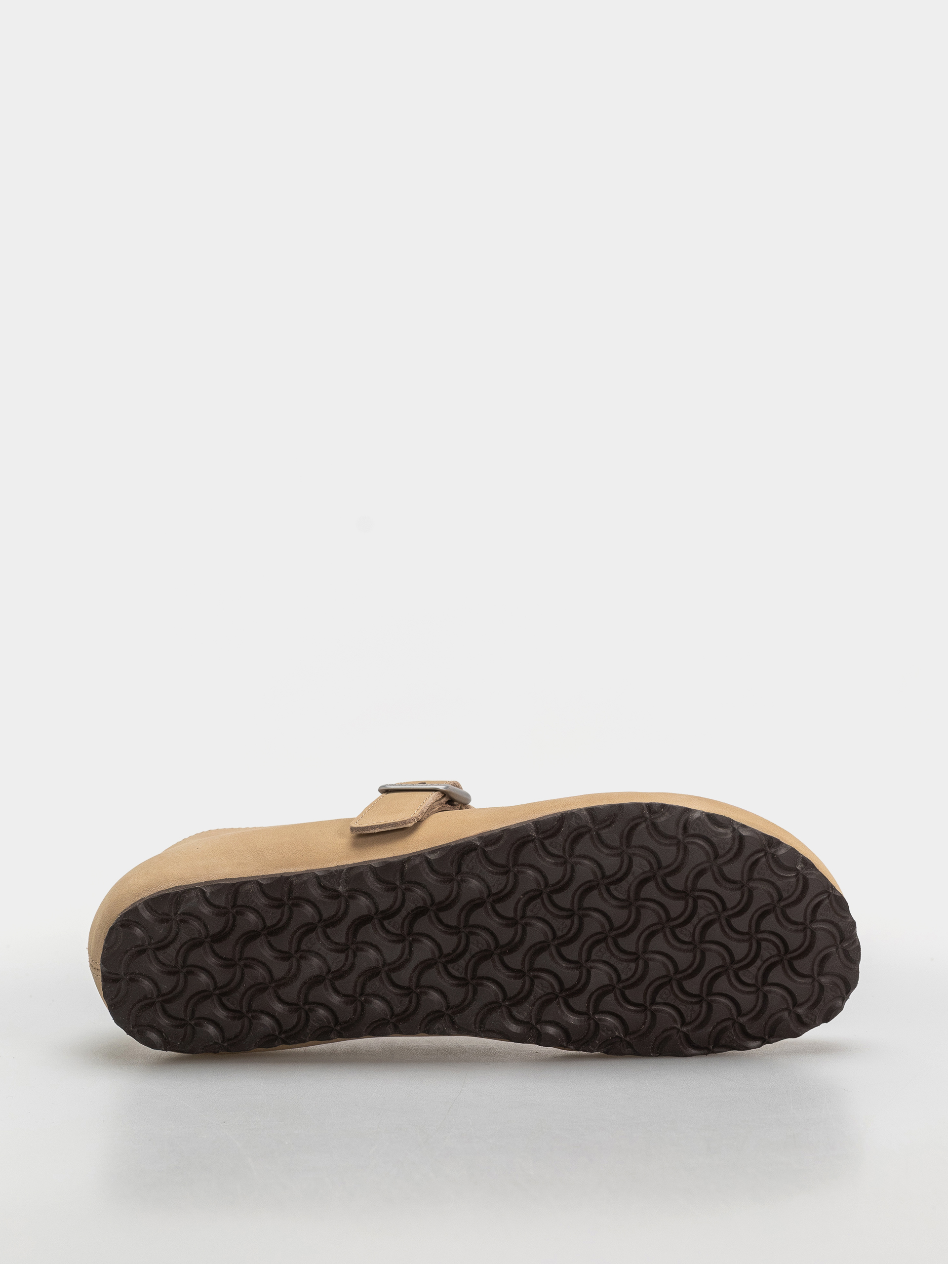 Шльопанці Birkenstock Santa Clarita Nubuck Leather Narrow Wmn (sandcastle)