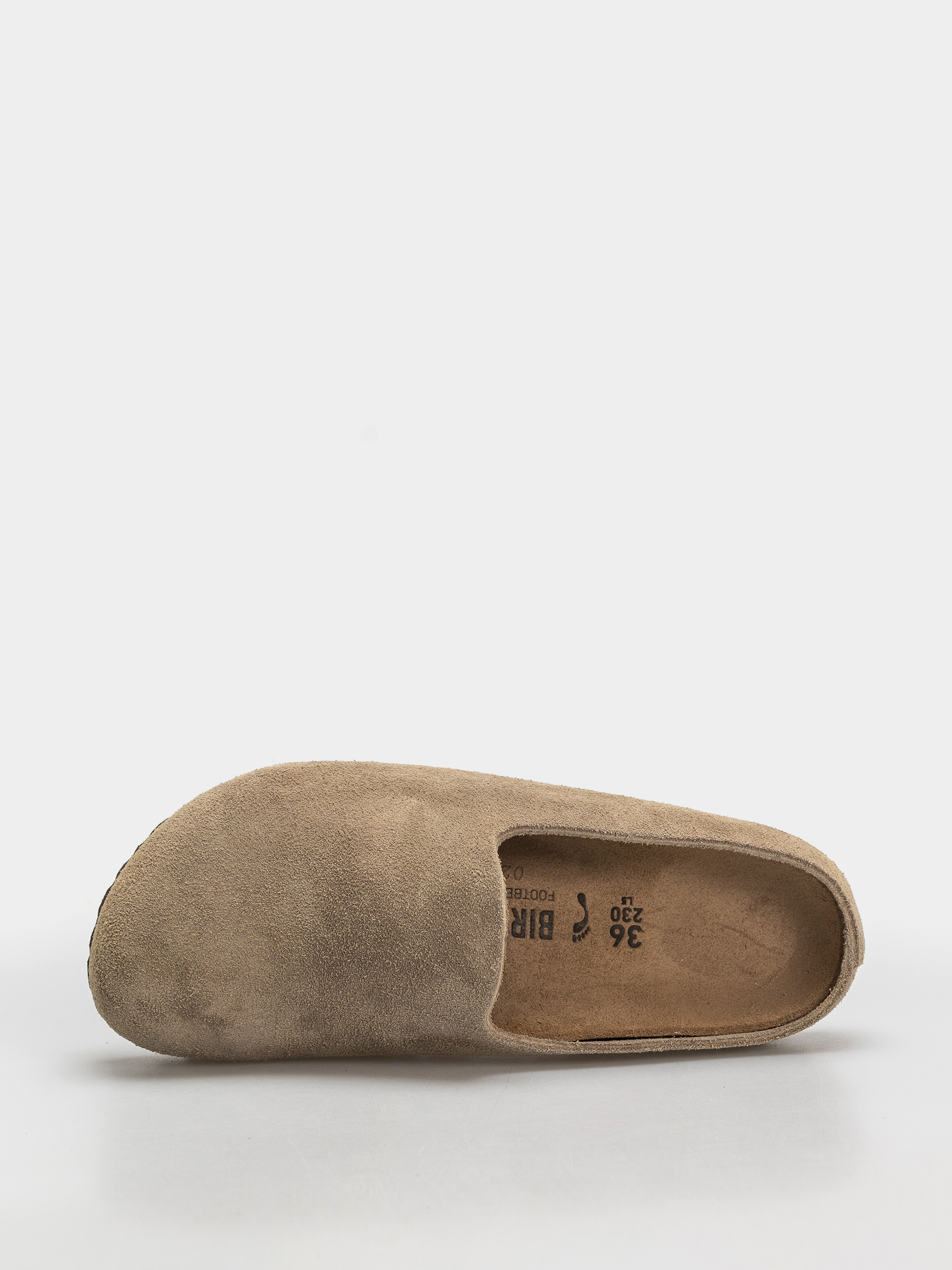 Шльопанці Birkenstock Amsterdam Wrapped Suede Leather Narrow