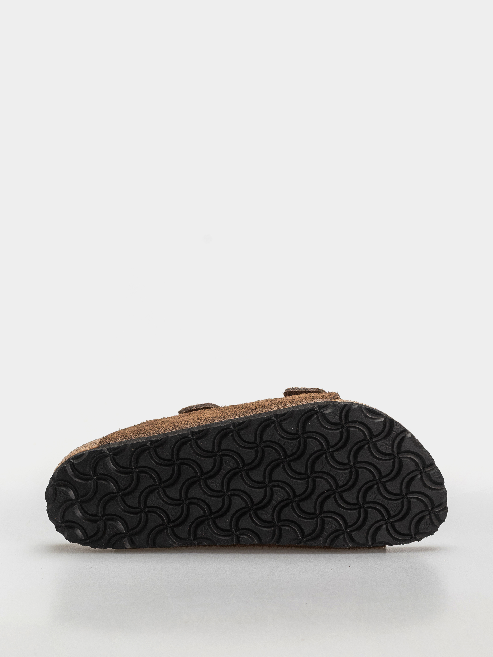 Шльопанці Birkenstock Arizona Suede Leather Narrow (dark tea)
