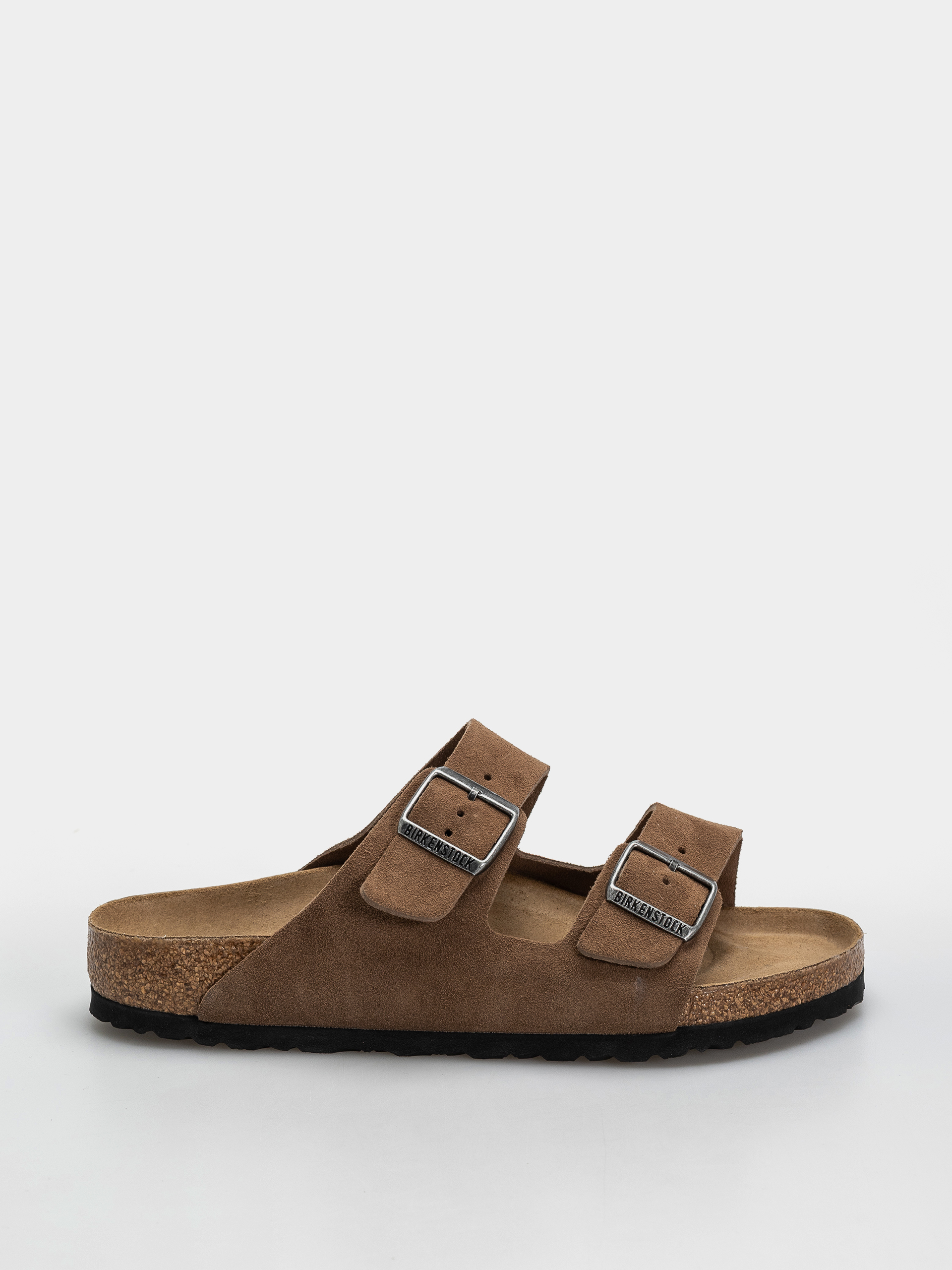 u0428u043bu044cu043eu043fu0430u043du0446u0456 Birkenstock Arizona Suede Leather Regular (dark tea)