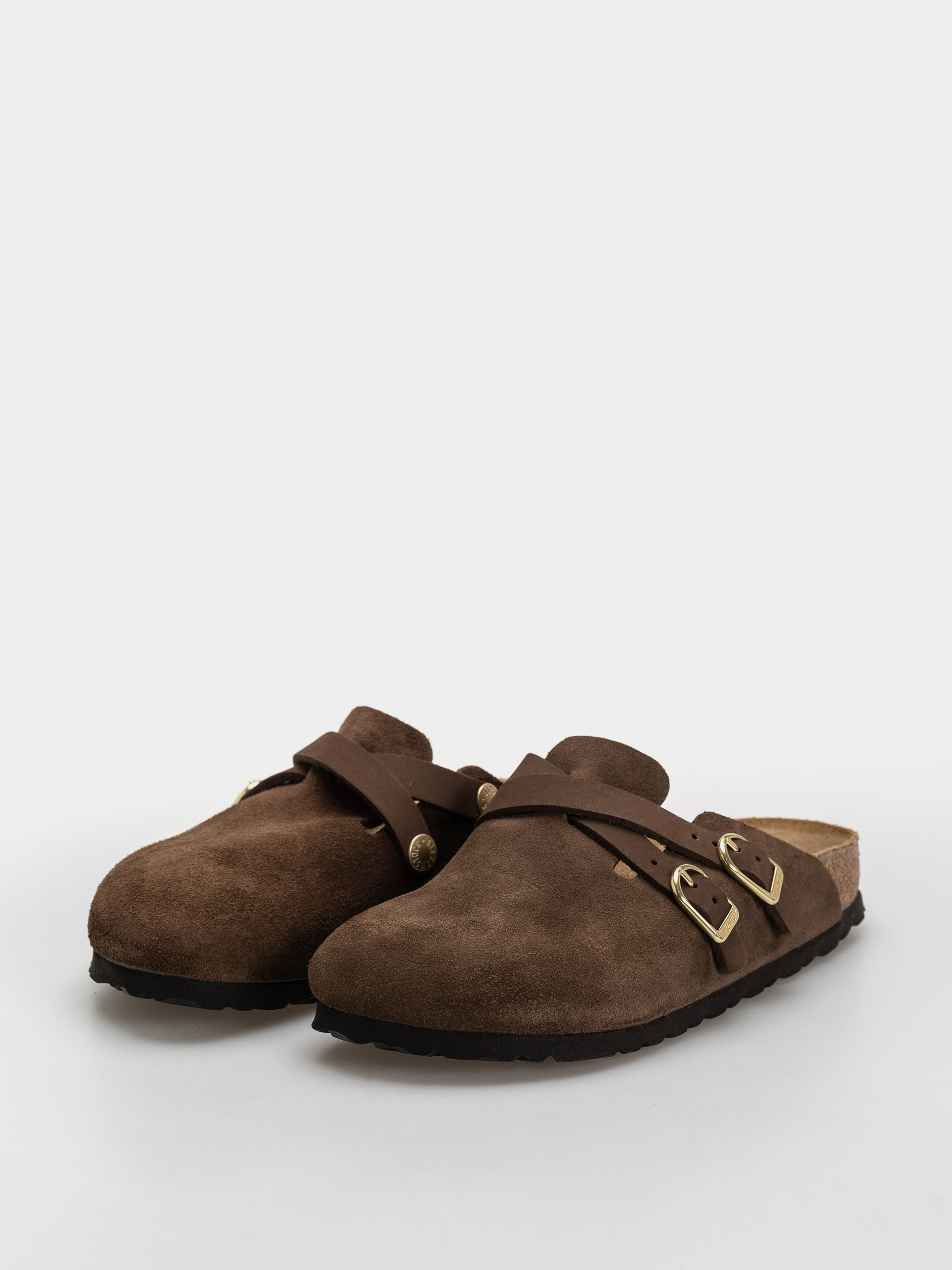 Шльопанці Birkenstock Blair Suede Leather Narrow Wmn (carafe)