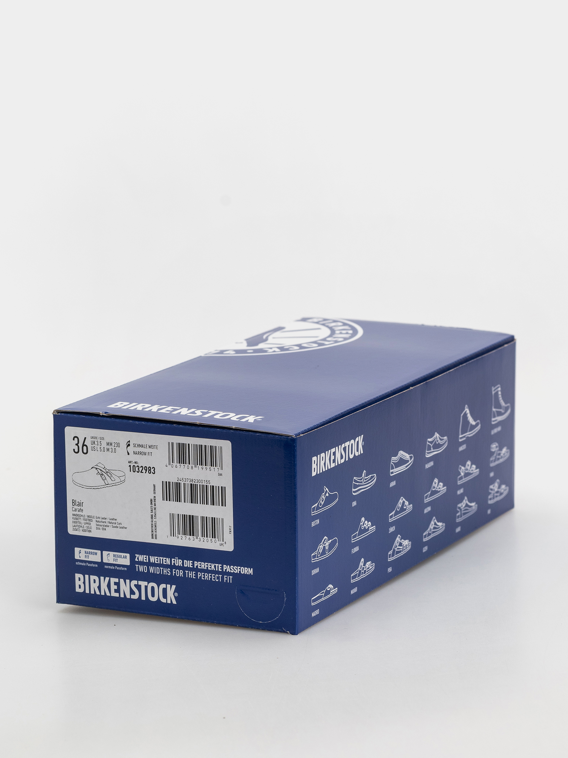 Шльопанці Birkenstock Blair Suede Leather Narrow Wmn (carafe)