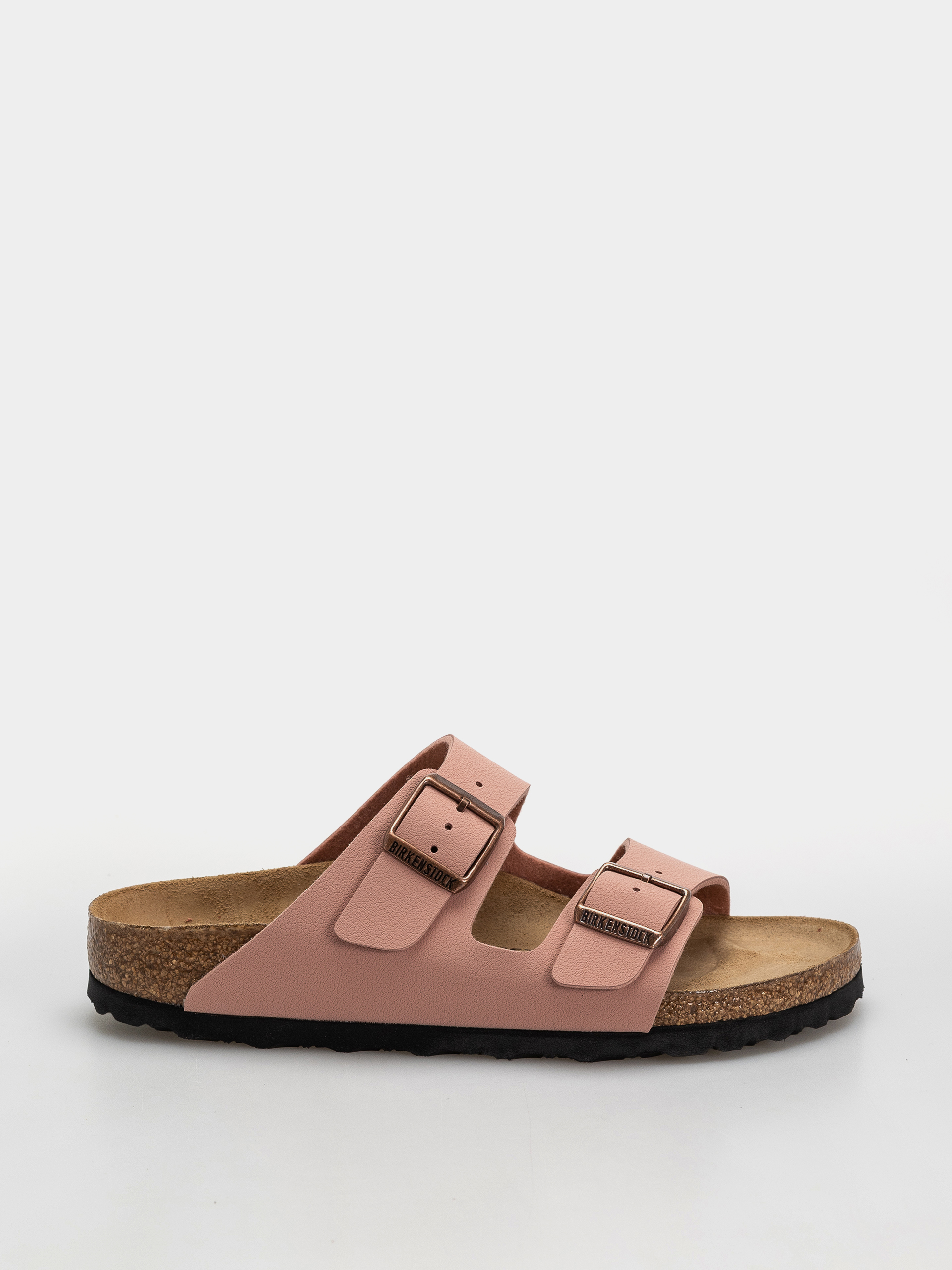 Шльопанці Birkenstock Arizona Birkibuc Narrow (pink clay)