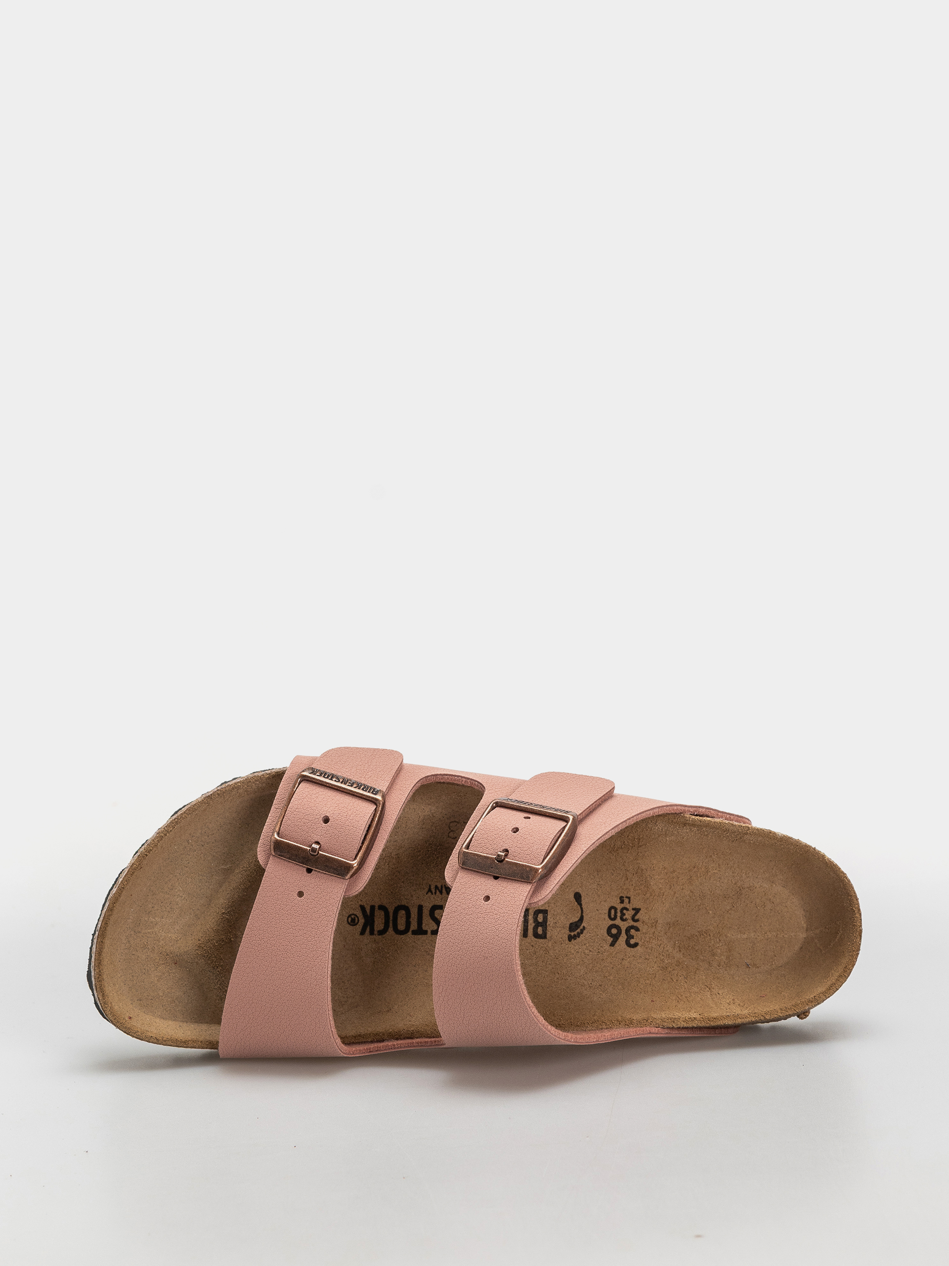 Шльопанці Birkenstock Arizona Birkibuc Narrow (pink clay)
