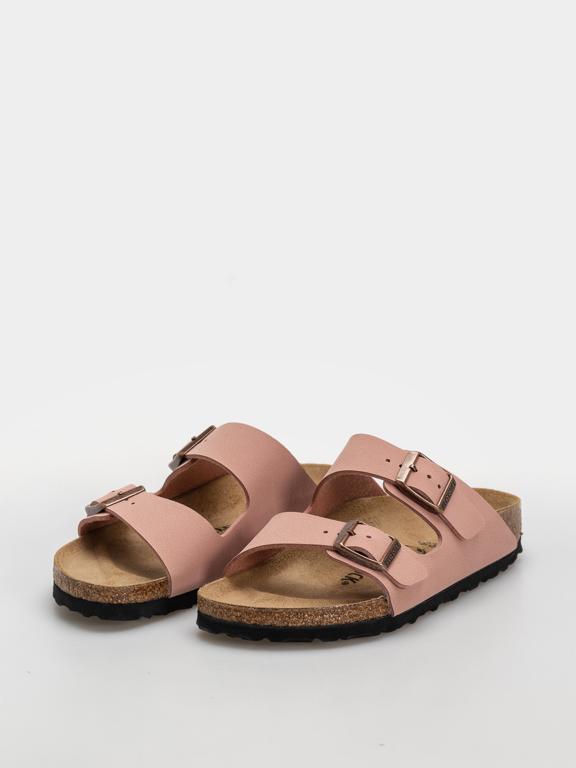 Шльопанці Birkenstock Arizona Birkibuc Narrow (pink clay)