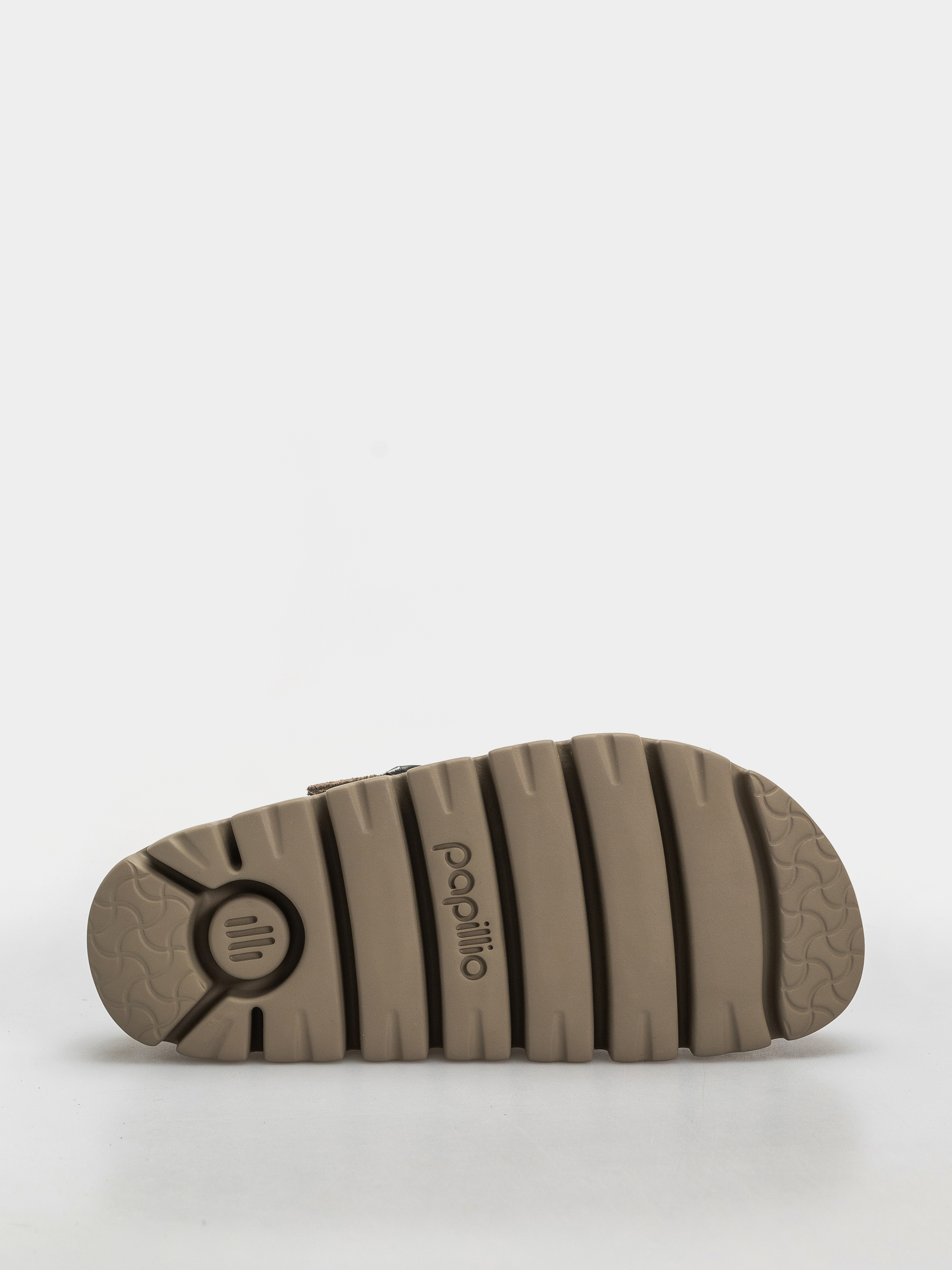 Шльопанці Birkenstock Boston Chunky Suede Leather Narrow Wmn (taupe)