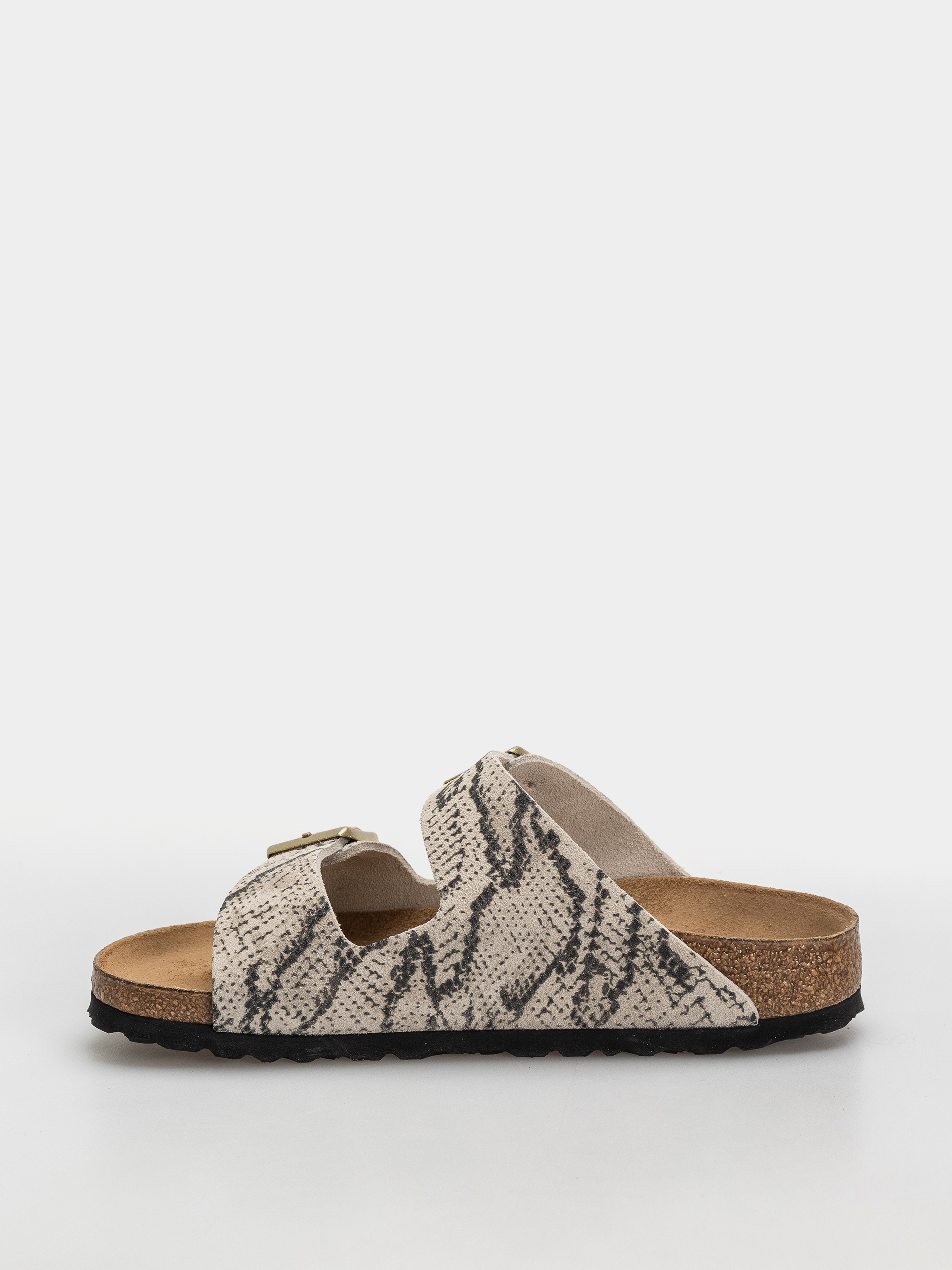 Шльопанці Birkenstock Arizona Suede Leather Narrow Wmn (snake oyster)