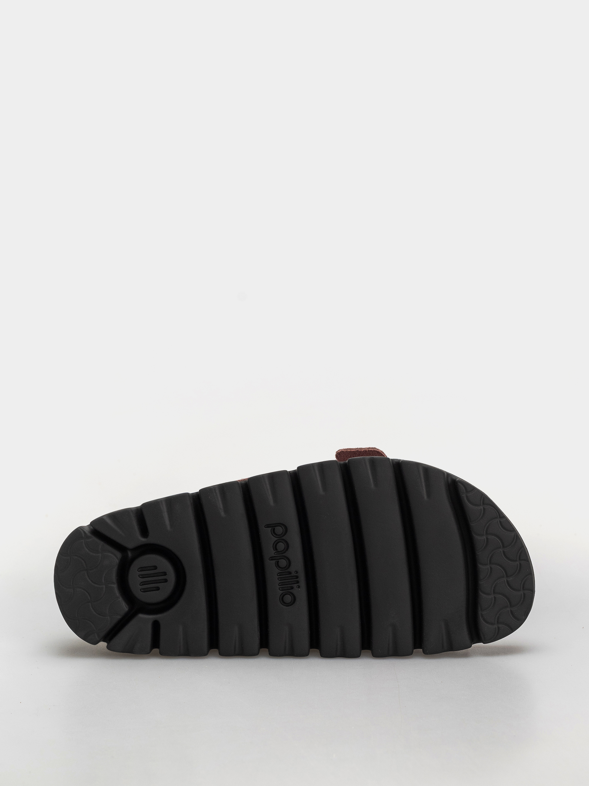 Шльопанці Birkenstock Arizona Chunky Suede Leather Narrow Wmn (pepper)