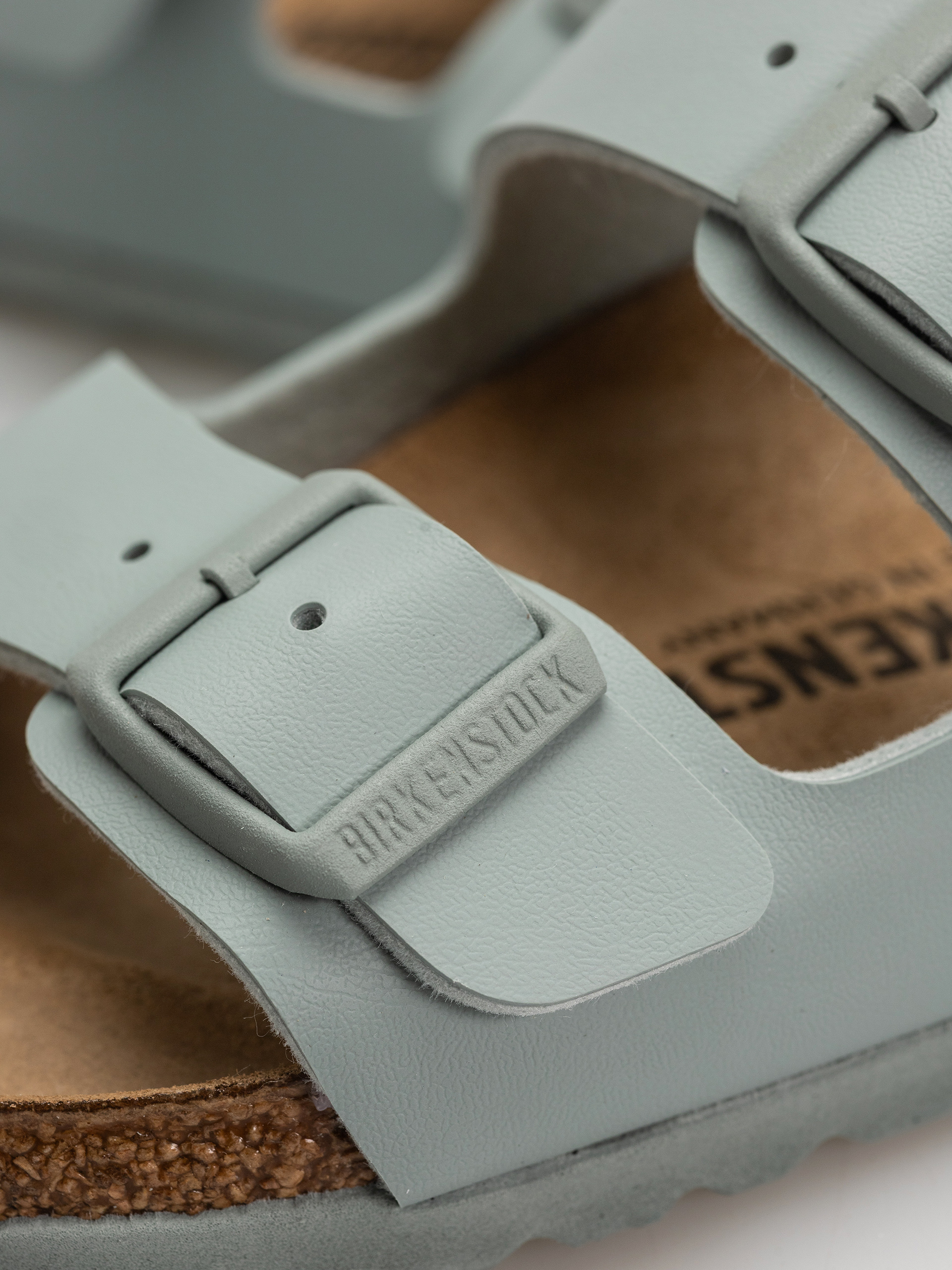 Шльопанці Birkenstock Arizona Birko Flor Narrow (pure sage)