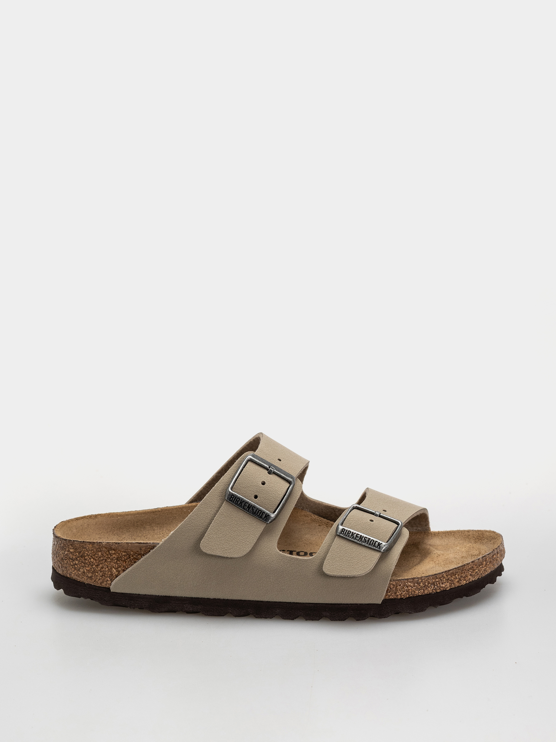u0428u043bu044cu043eu043fu0430u043du0446u0456 Birkenstock Arizona Birko Flor Narrow (faded khaki/dark brown os)