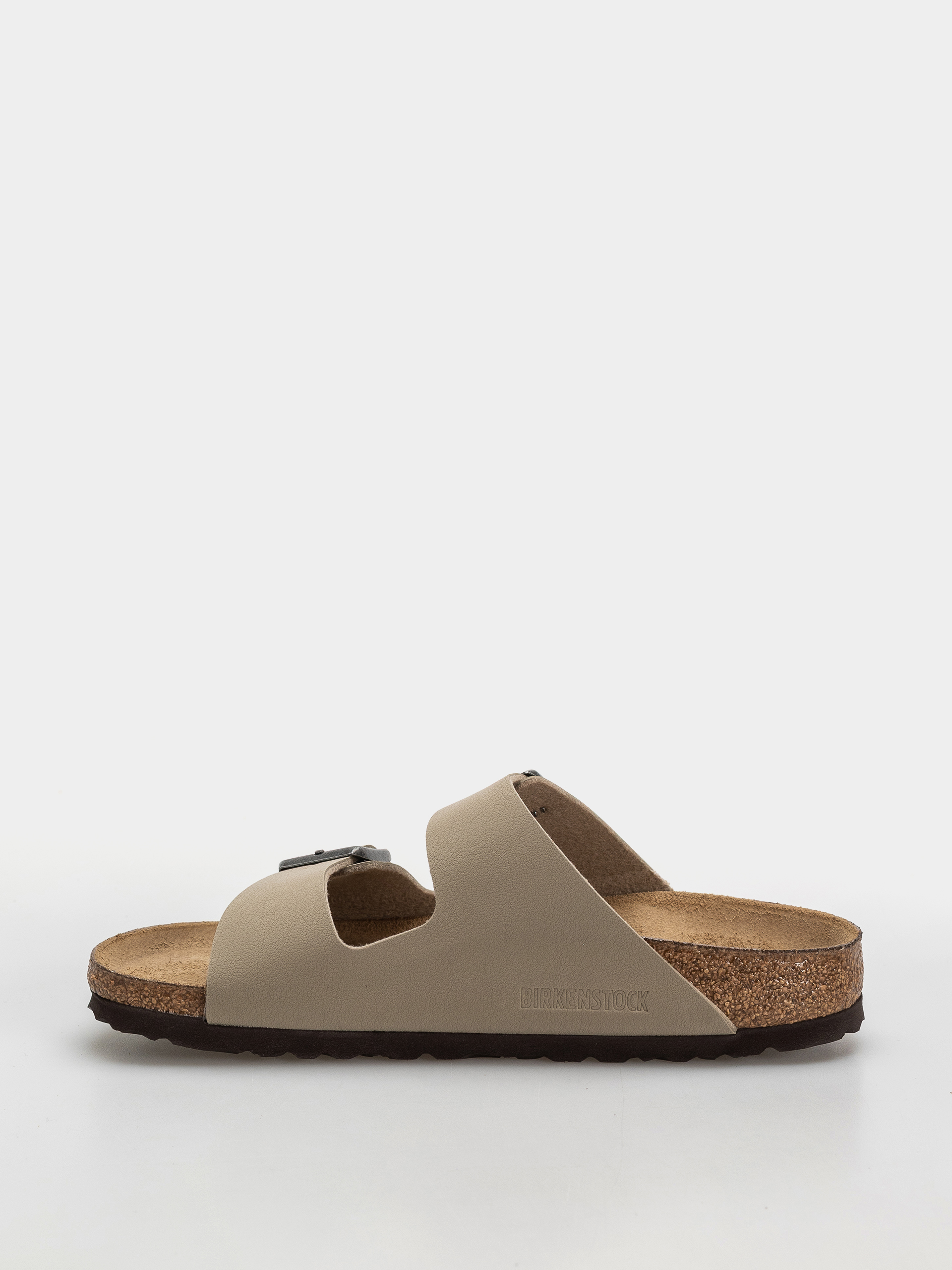 Шльопанці Birkenstock Arizona Birko Flor Narrow (faded khaki/dark brown os)