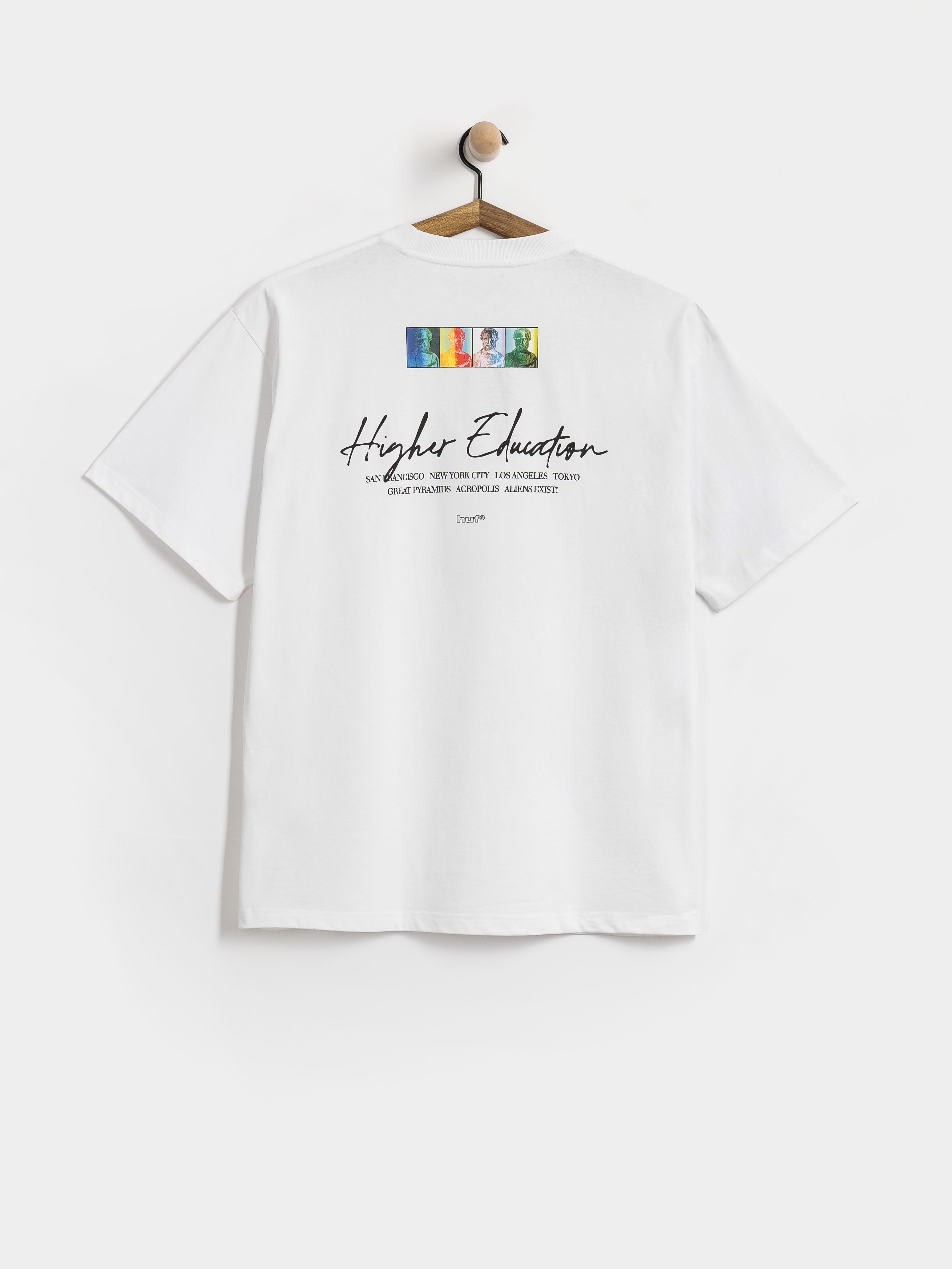 Футболка HUF Higher Education (white)