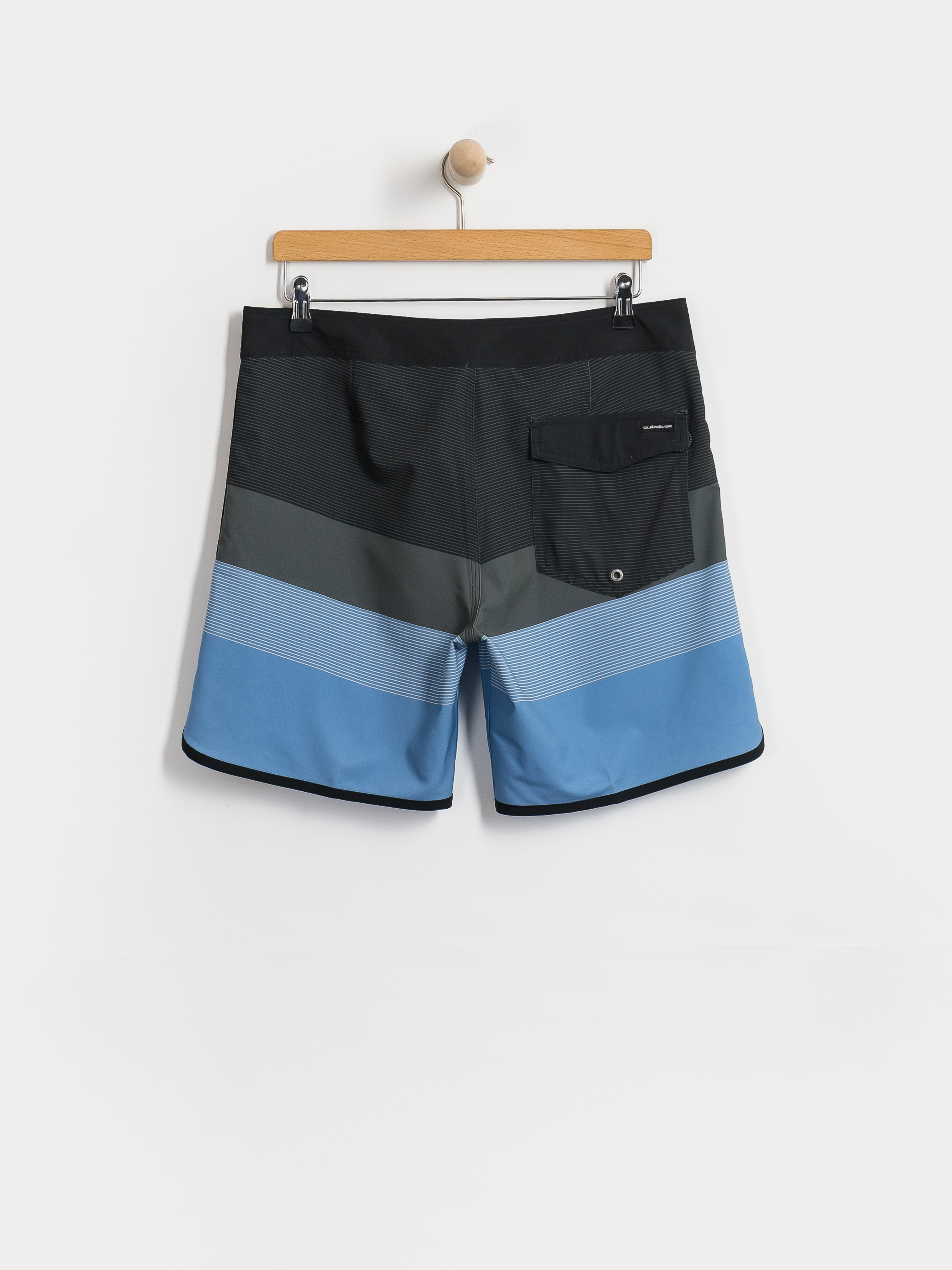 Пляжні шорти Quiksilver Surfsilk Scallop 18 (black tijuana)