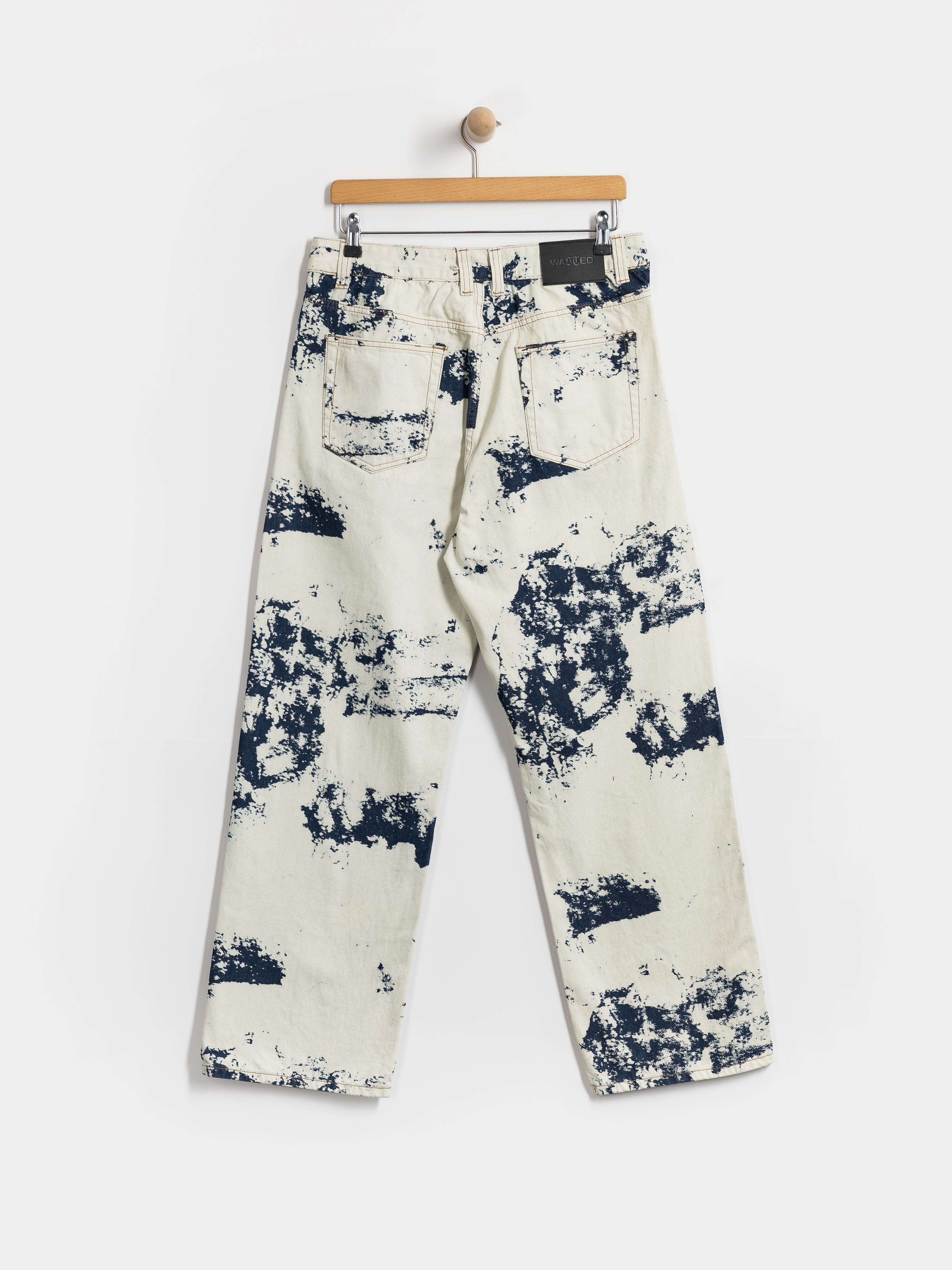 Штани Wasted Paris Bleached Manc (acid washed blue)