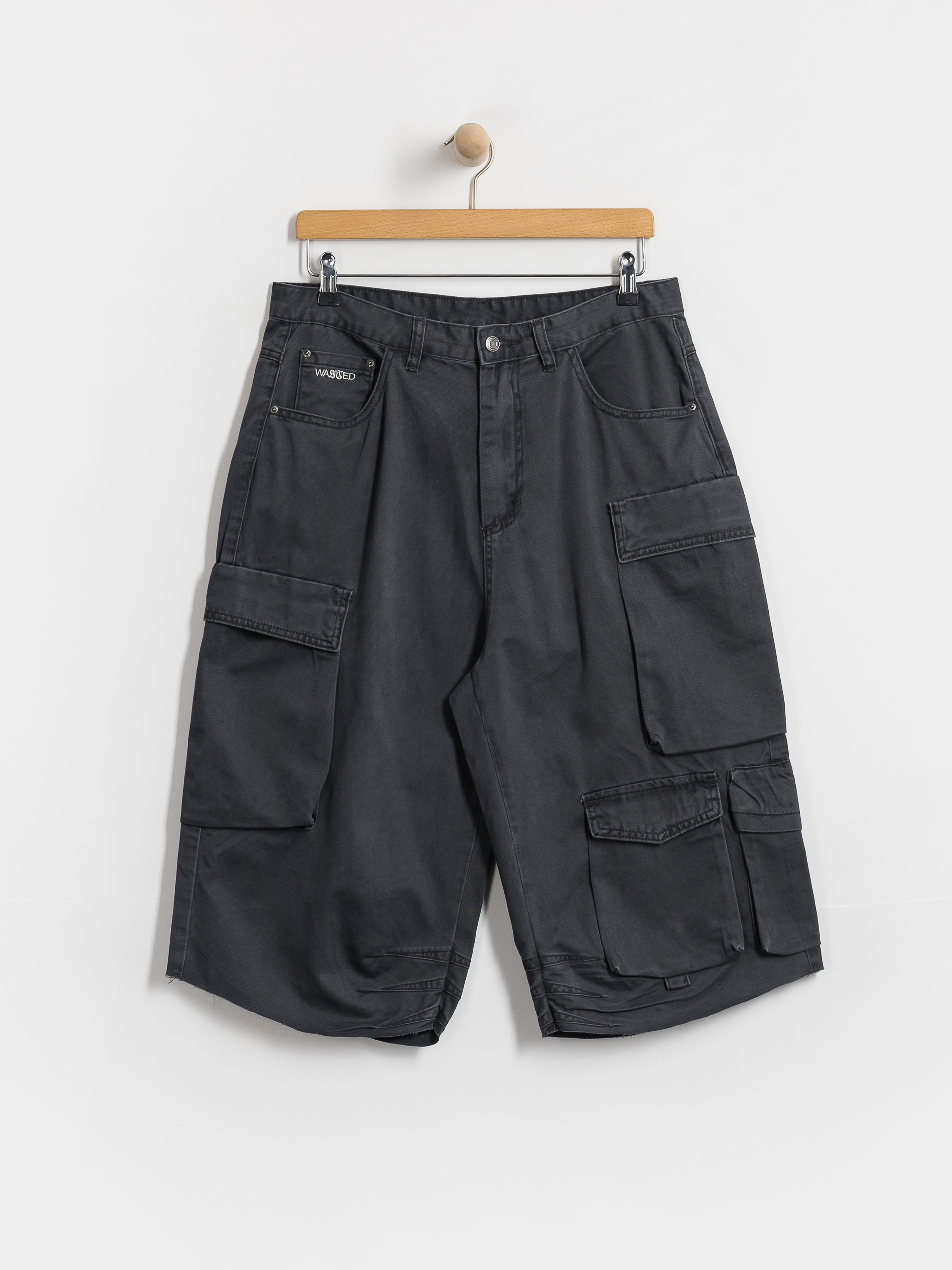 Шорти Wasted Paris Grant (faded black)
