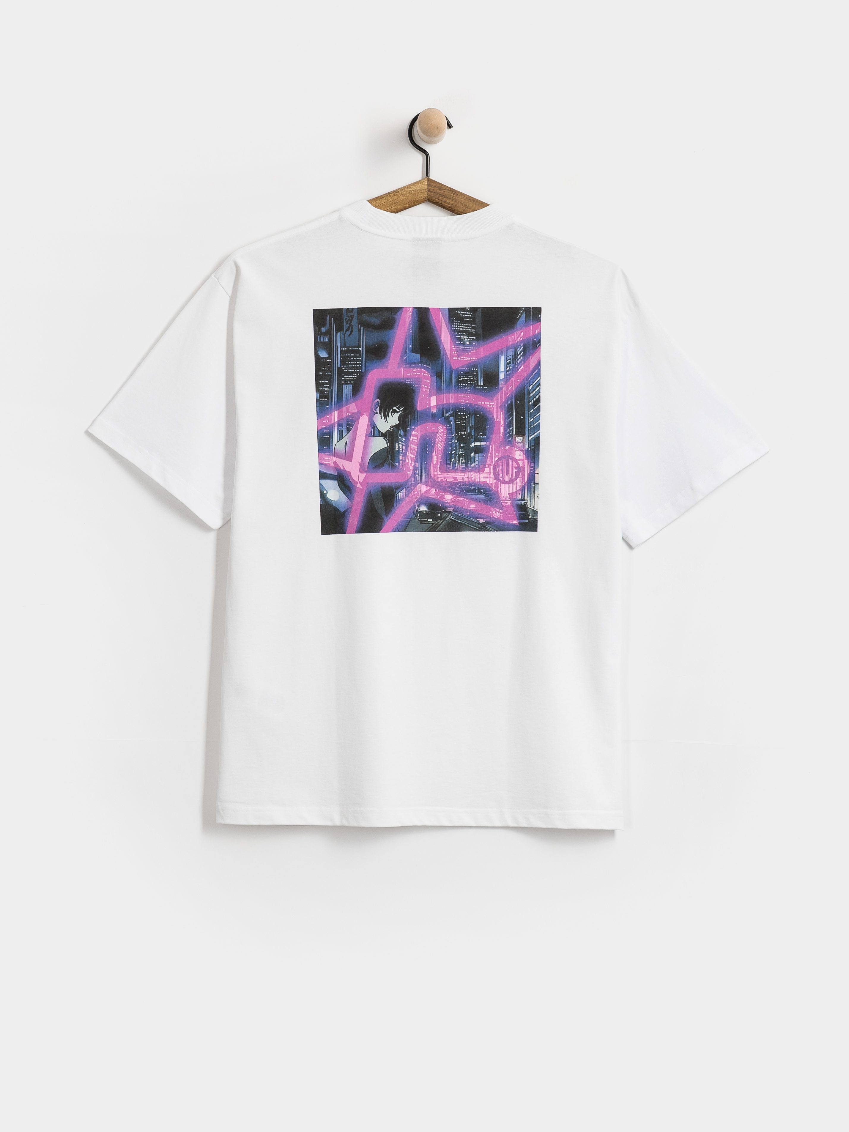 Футболка HUF Cyberpunk (white)