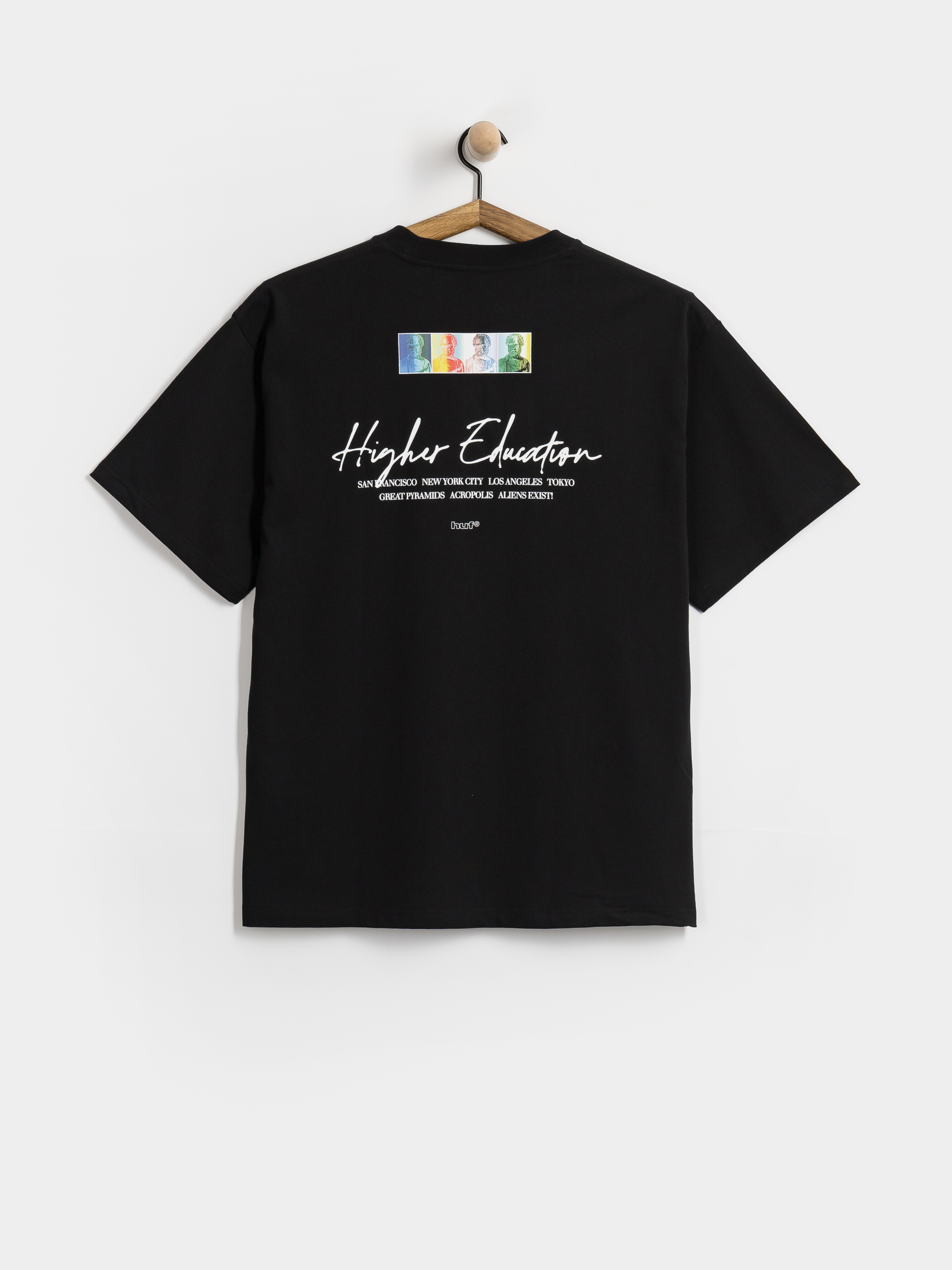 Футболка HUF Higher Education (black)