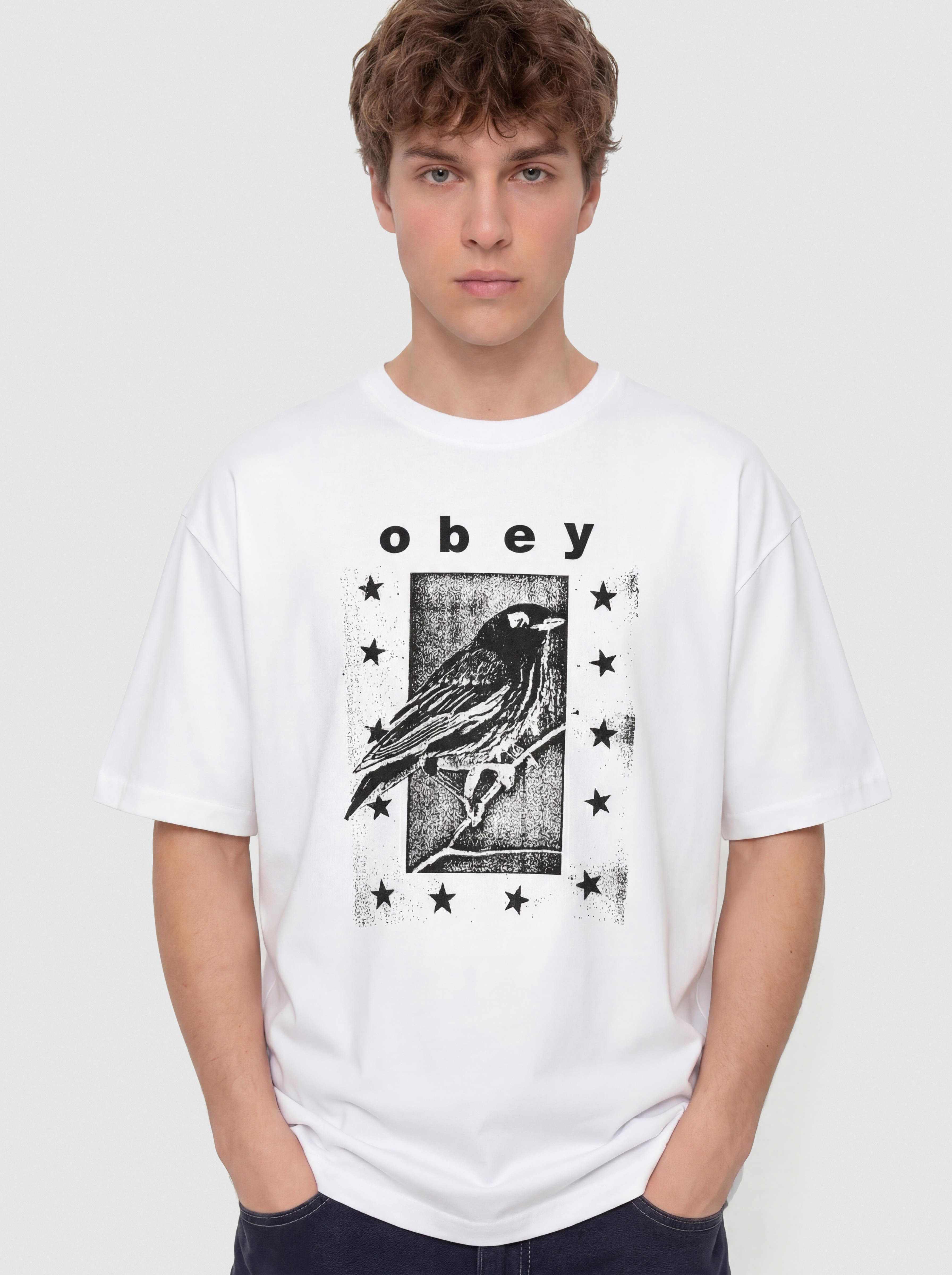 Футболка OBEY Fly Away (white)