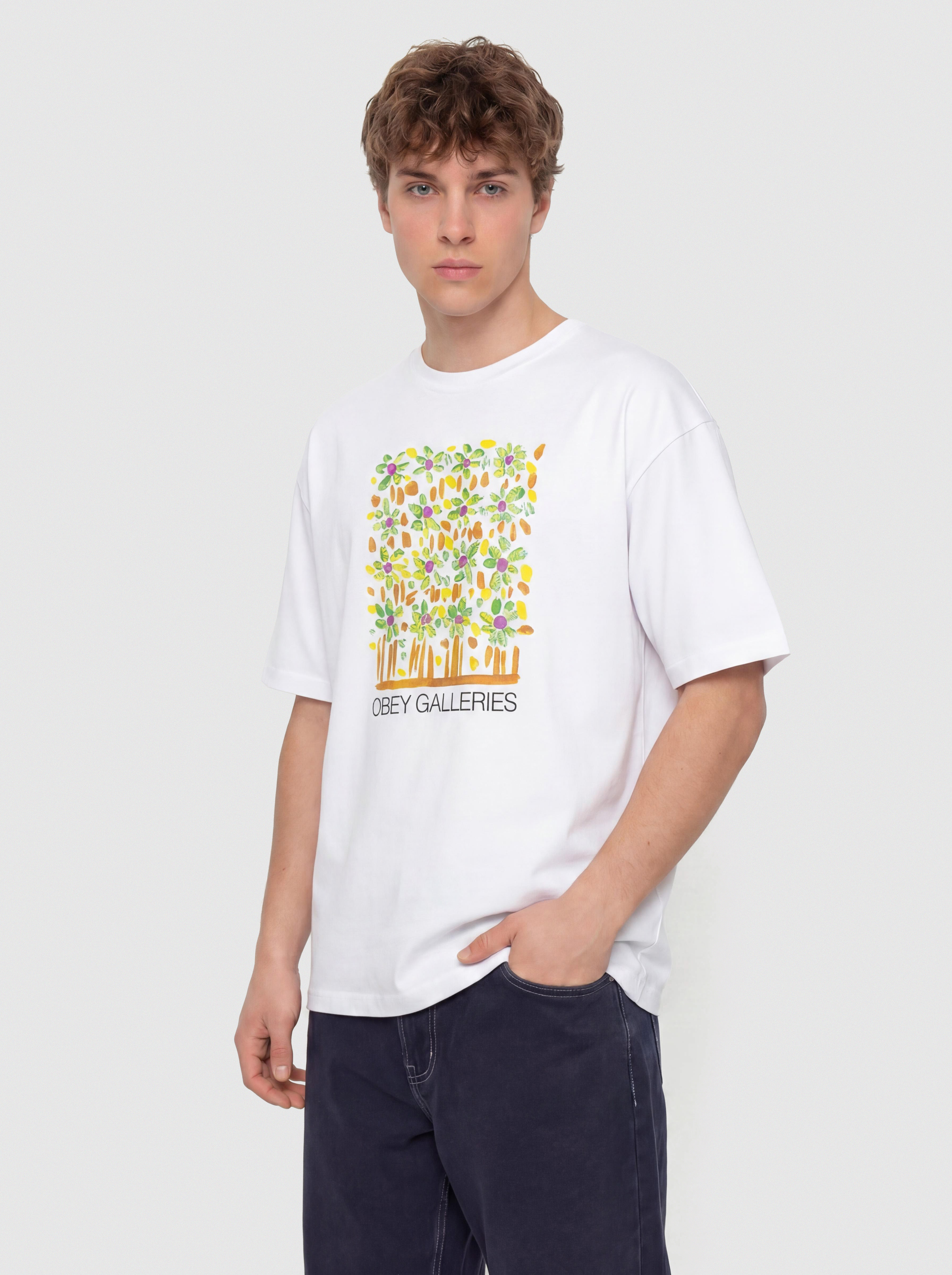 Футболка OBEY Galleries (white)