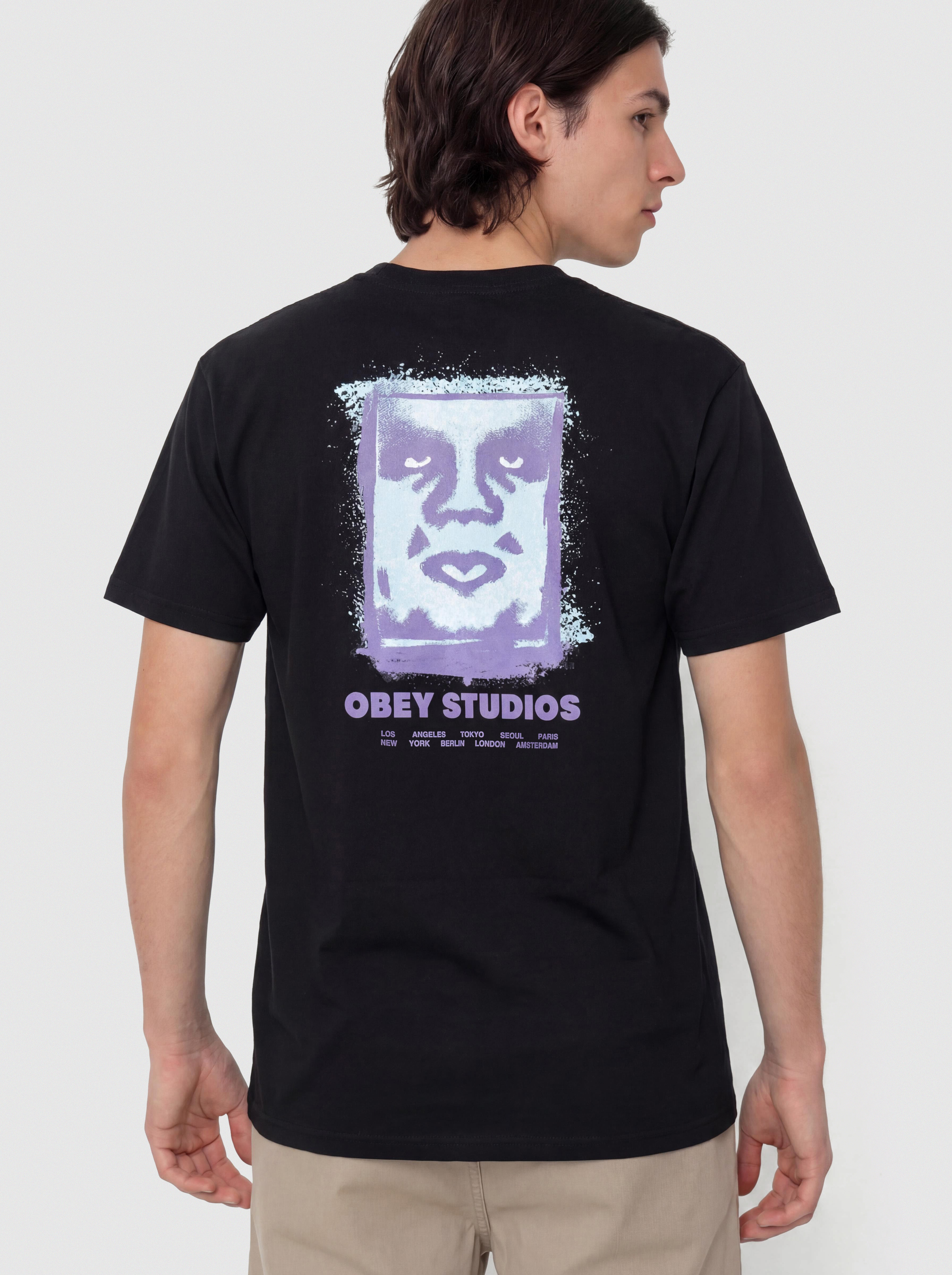 Футболка OBEY Chalky Icon (black)