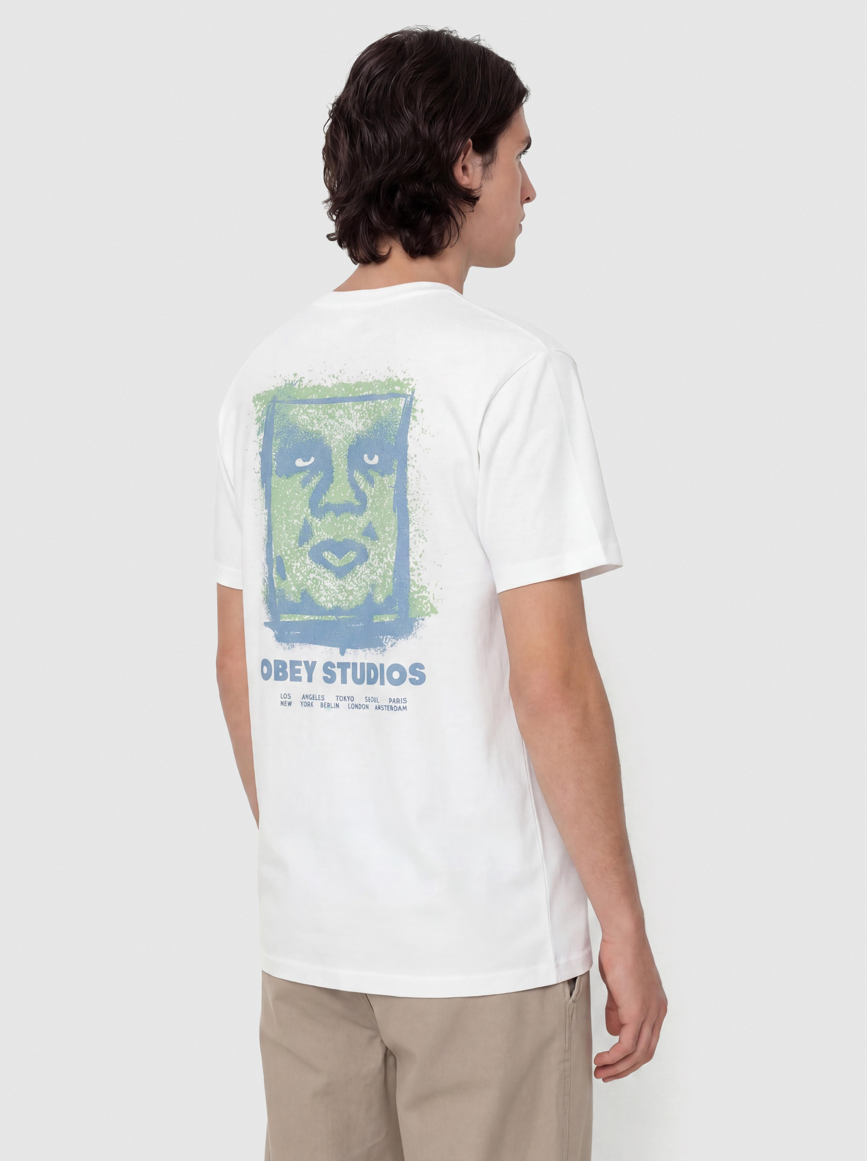 Футболка OBEY Chalky Icon (white)