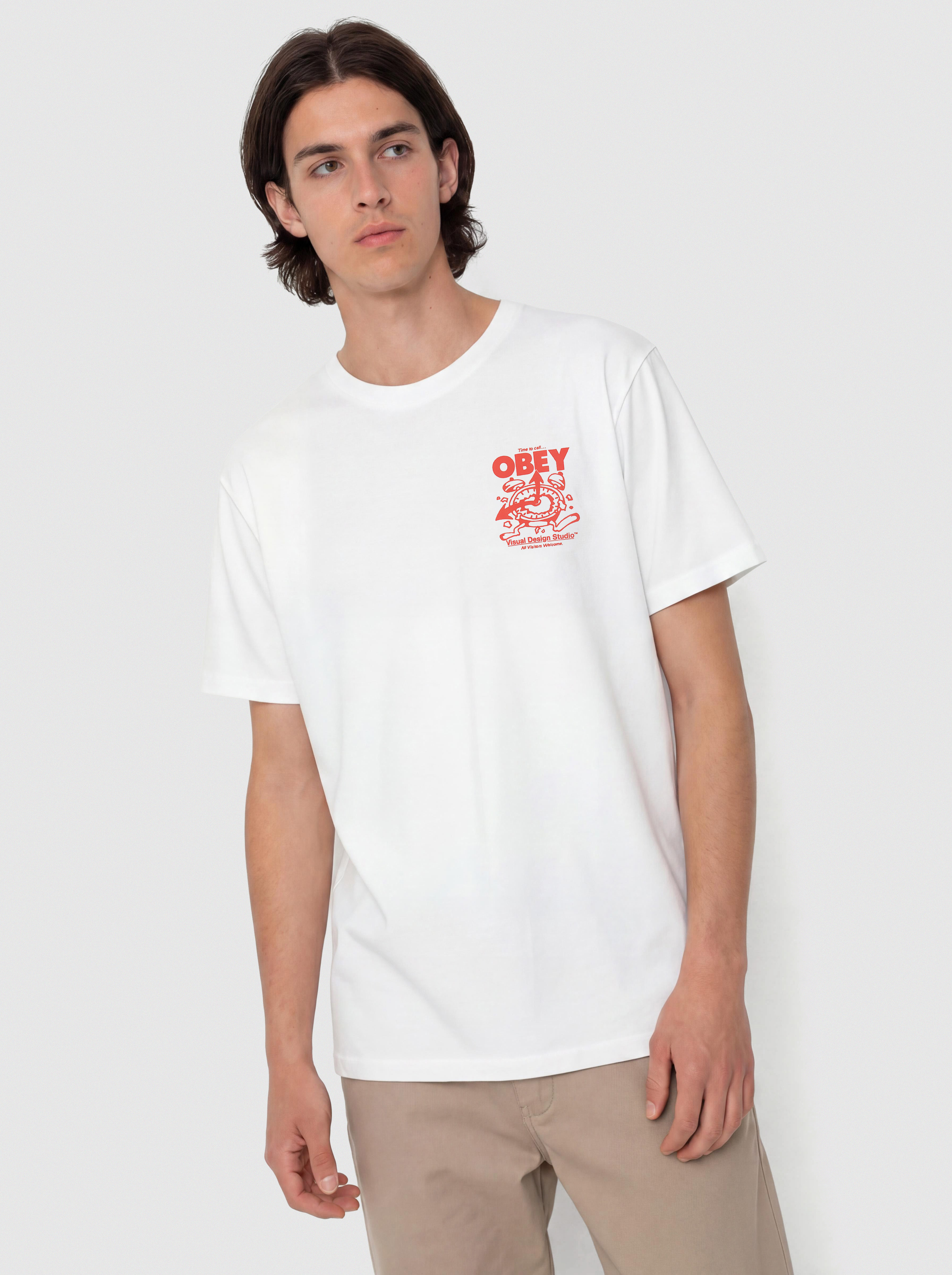 u0424u0443u0442u0431u043eu043bu043au0430 OBEY Time To Call Obey (white)