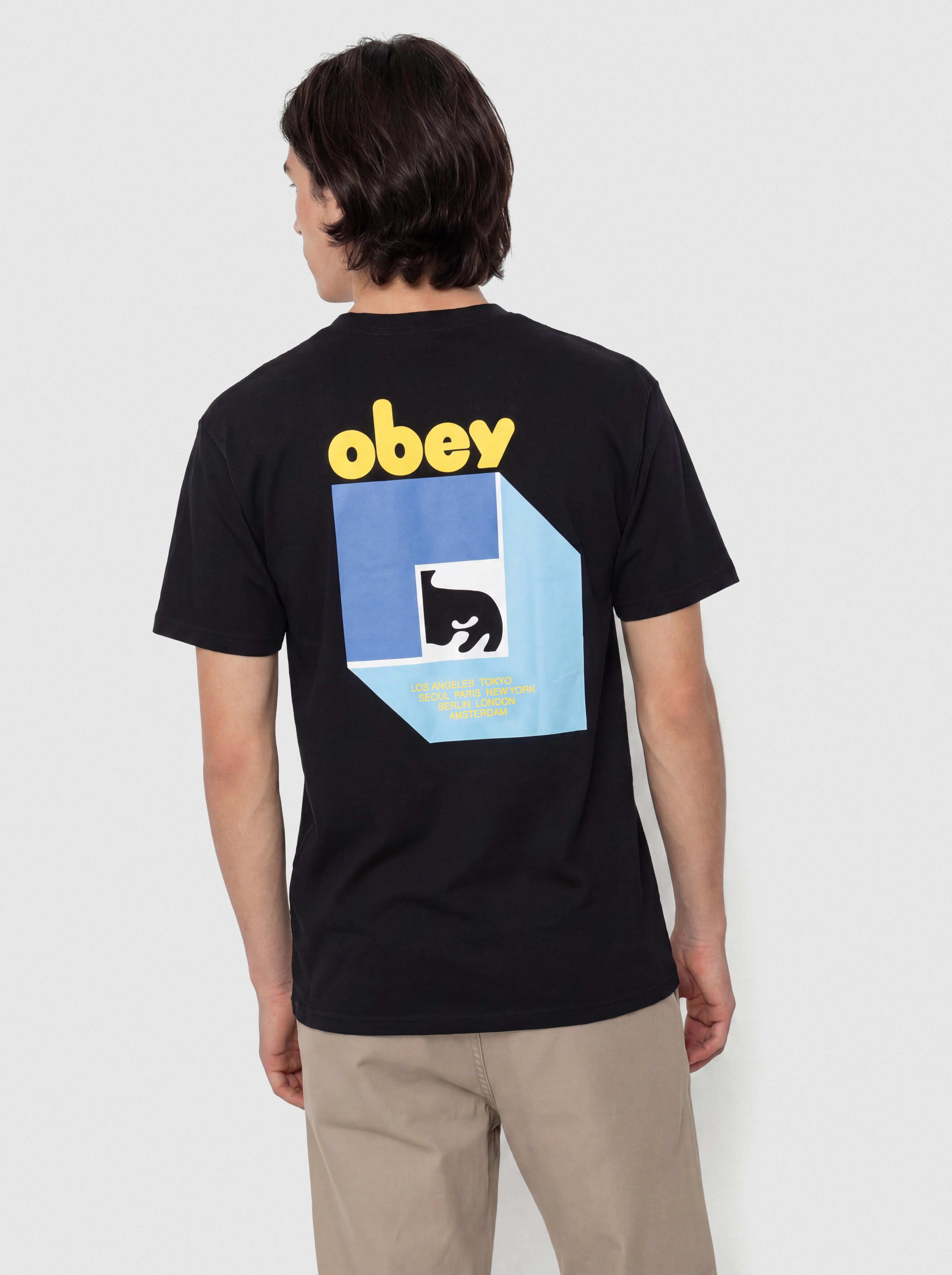 Футболка OBEY Peep Hole (black)