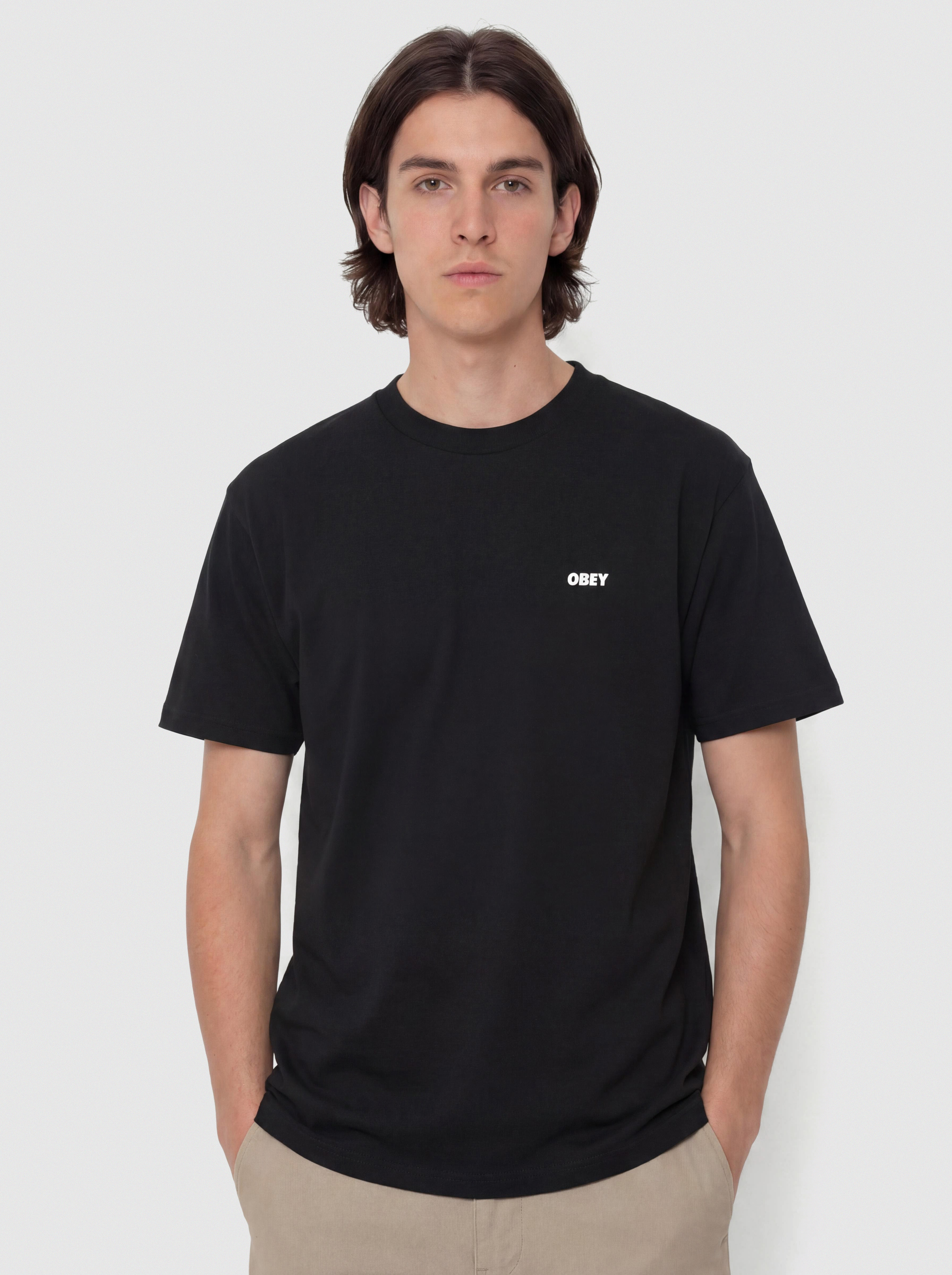 Футболка OBEY Peep Hole (black)
